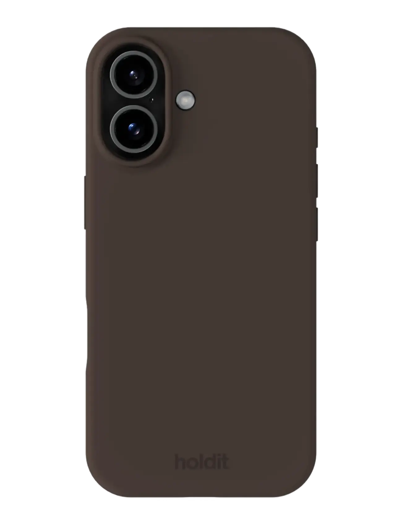 Holdit Silicone Case iPhone 17 - Põhirõivad - CHOCOLATE / brown