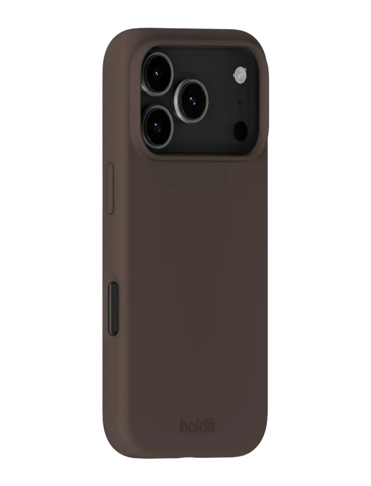 Holdit - Silicone Case iPhone 17 Pro - telefonide ümbrised - chocolate - 1