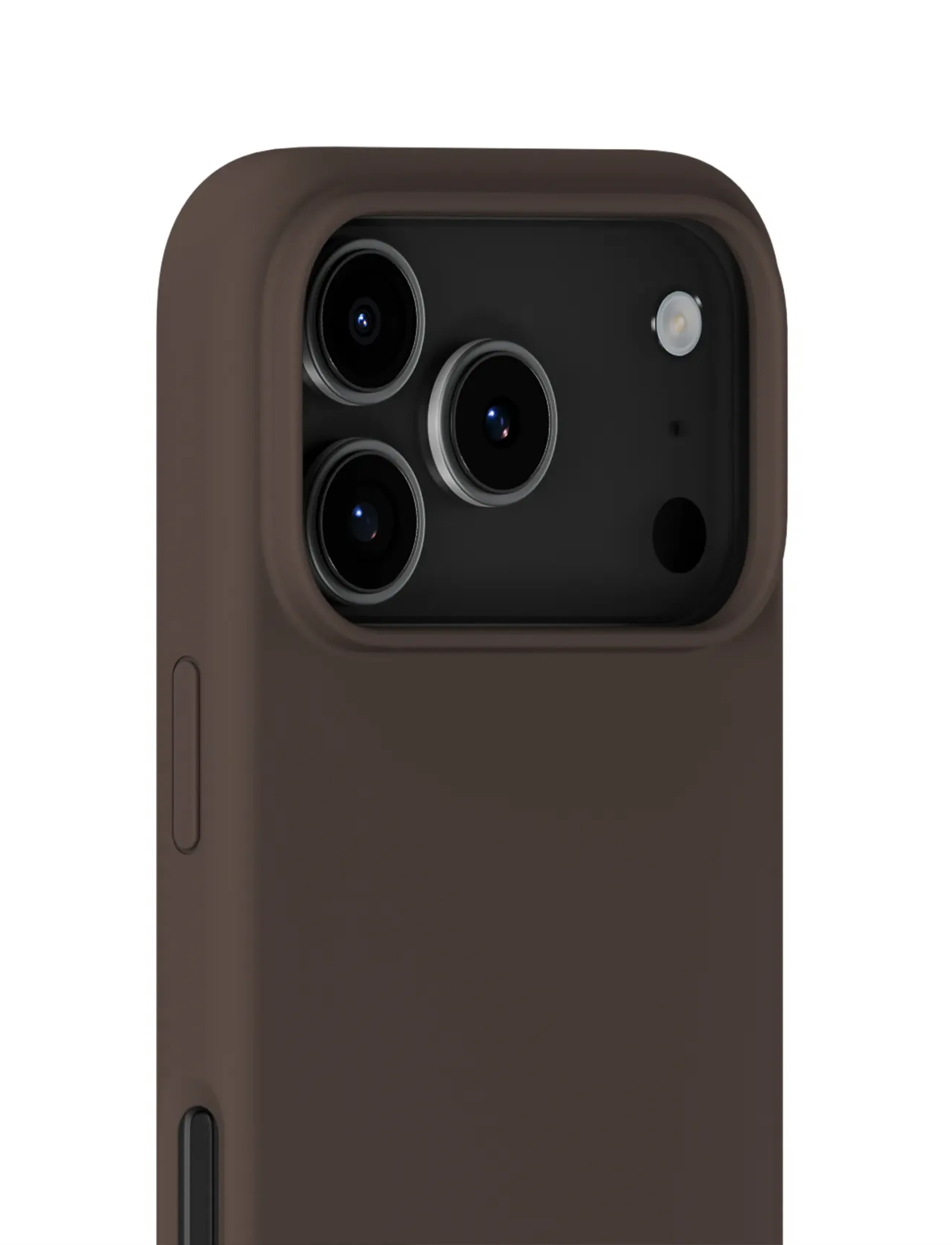 Holdit - Silicone Case iPhone 17 Pro - telefonide ümbrised - chocolate - 3