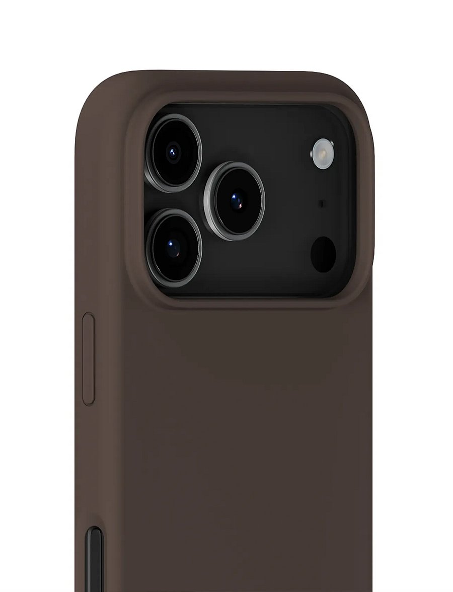 Holdit - Silicone Case iPhone 17 Pro - telefonide ümbrised - chocolate - 3