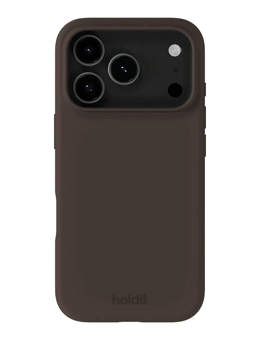 Holdit - Silicone Case iPhone 17 Pro Max - telefonide ümbrised - chocolate - 0