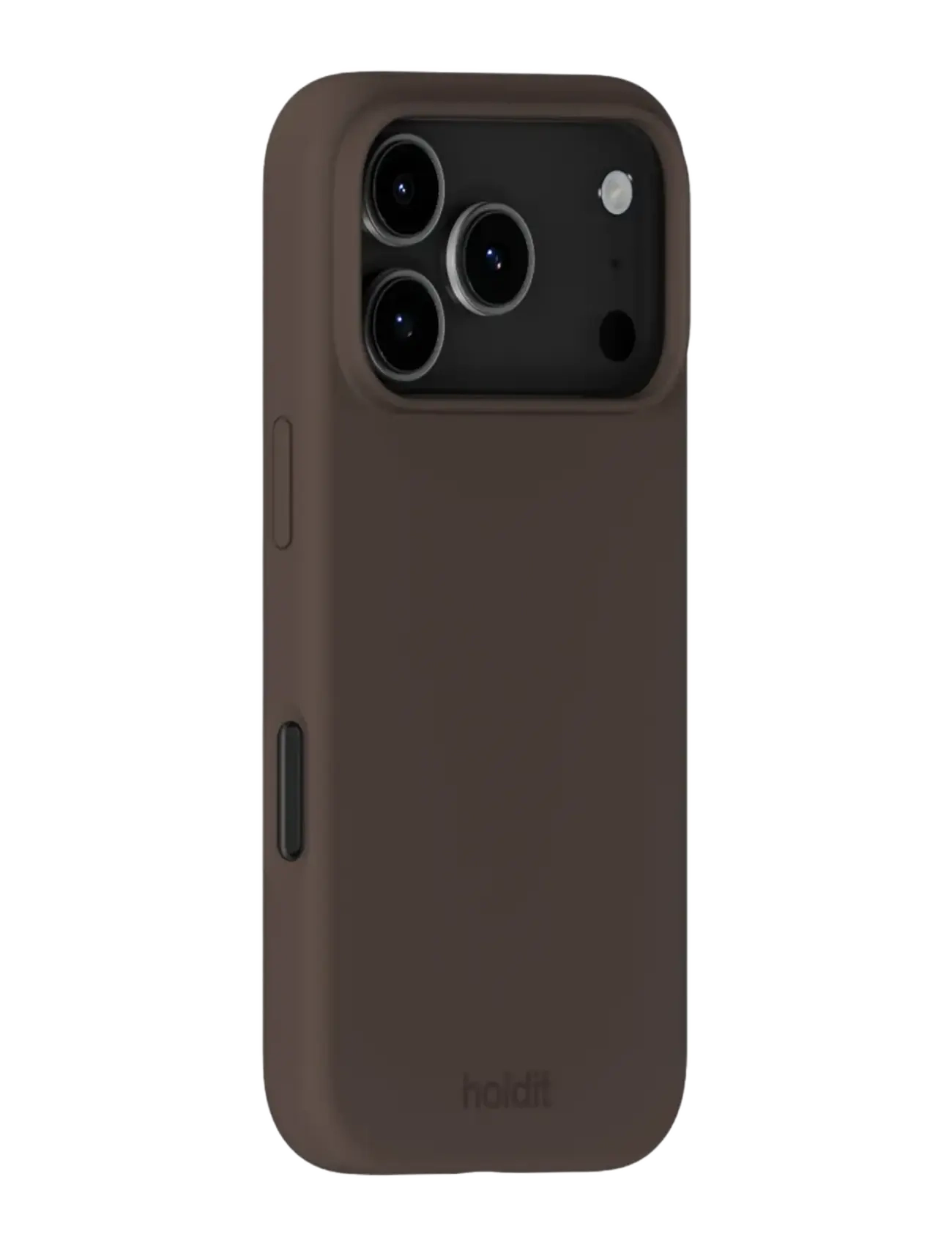 Holdit - Silicone Case iPhone 17 Pro Max - telefonide ümbrised - chocolate - 1