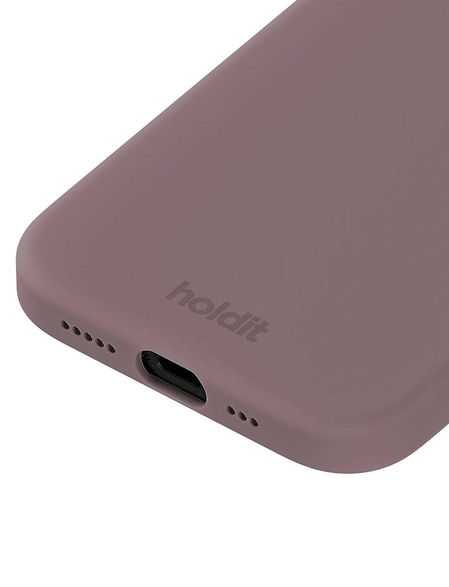 Holdit - Silicone Case iPhone 14/13 - telefonide ümbrised - mauve - 3