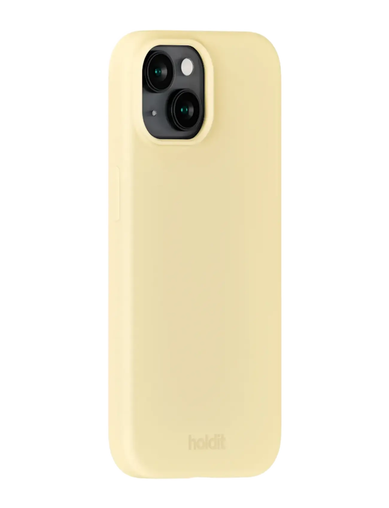 Holdit - Silicone Case iPhone 14/13 - telefonide ümbrised - butter yellow - 1