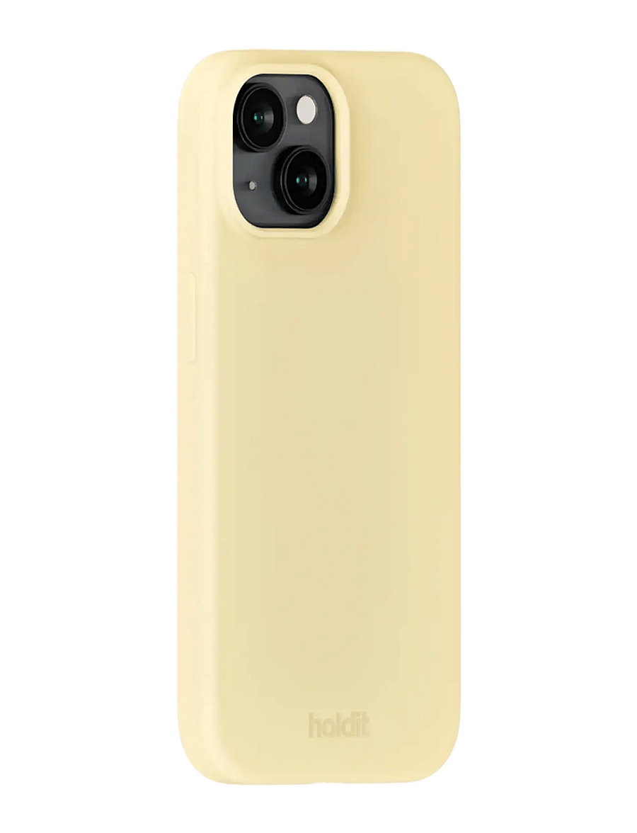 Holdit - Silicone Case iPhone 14/13 - telefonide ümbrised - butter yellow - 1