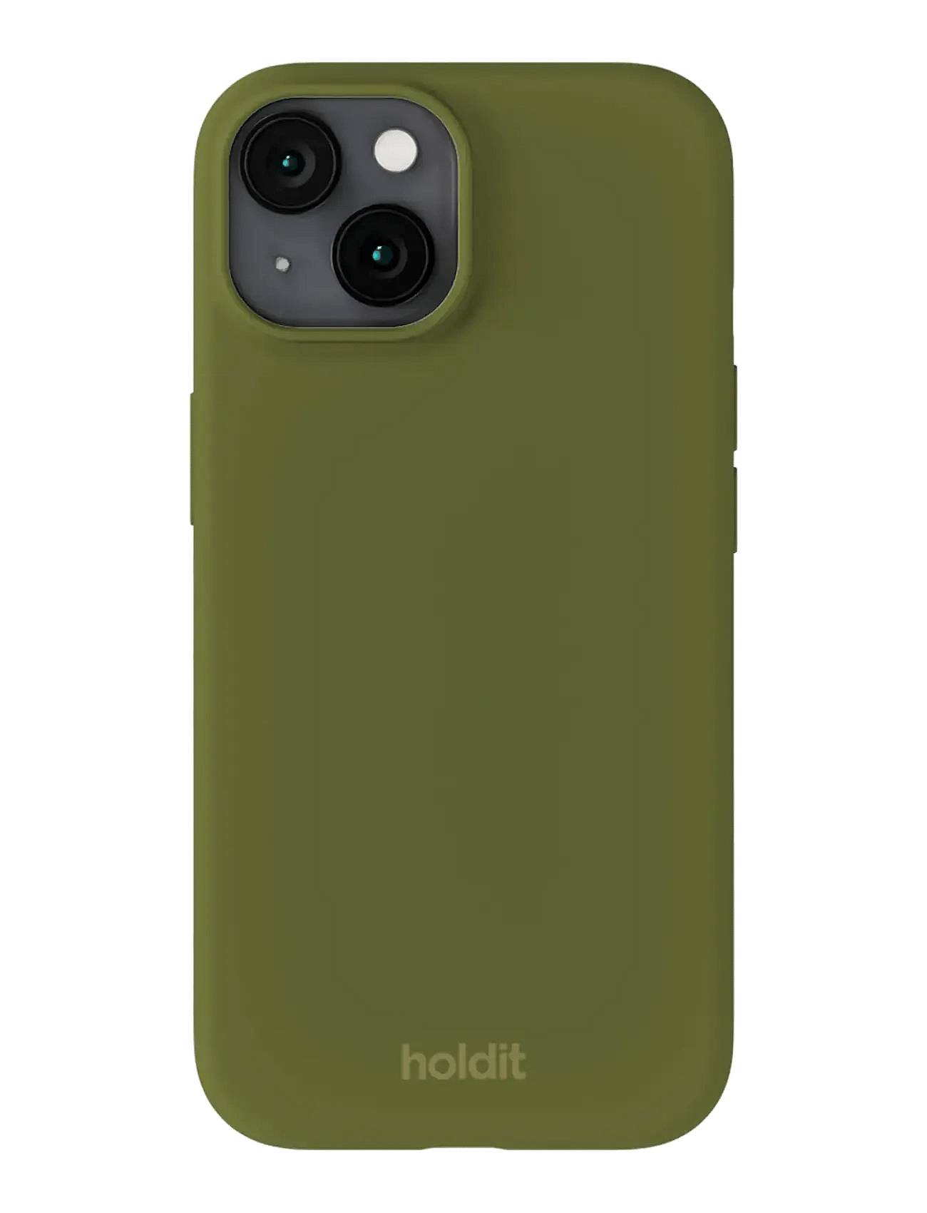 Holdit Silicone Case Iphone 15 - Khaki green - IPHONE 15