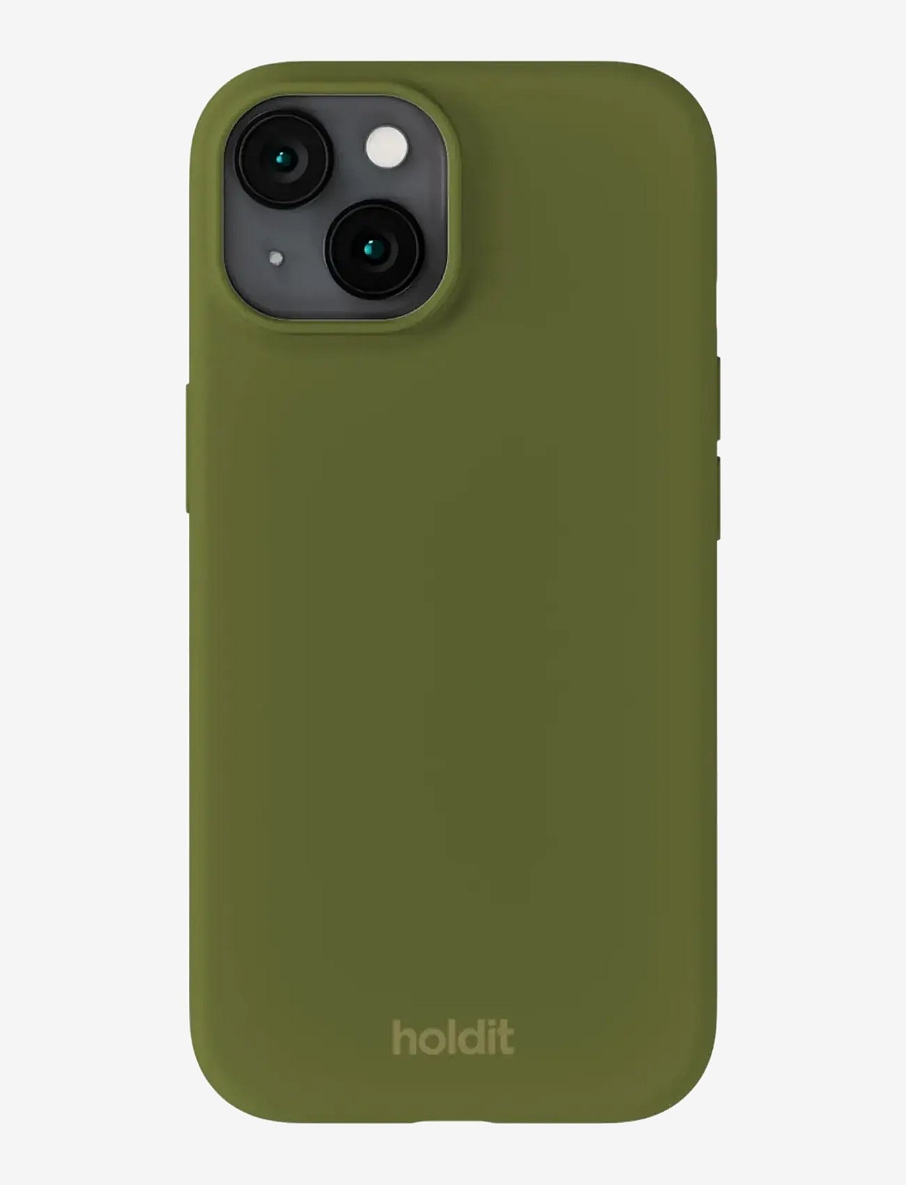 Holdit Silicone Case Iphone 15 - Khaki green - IPHONE 15