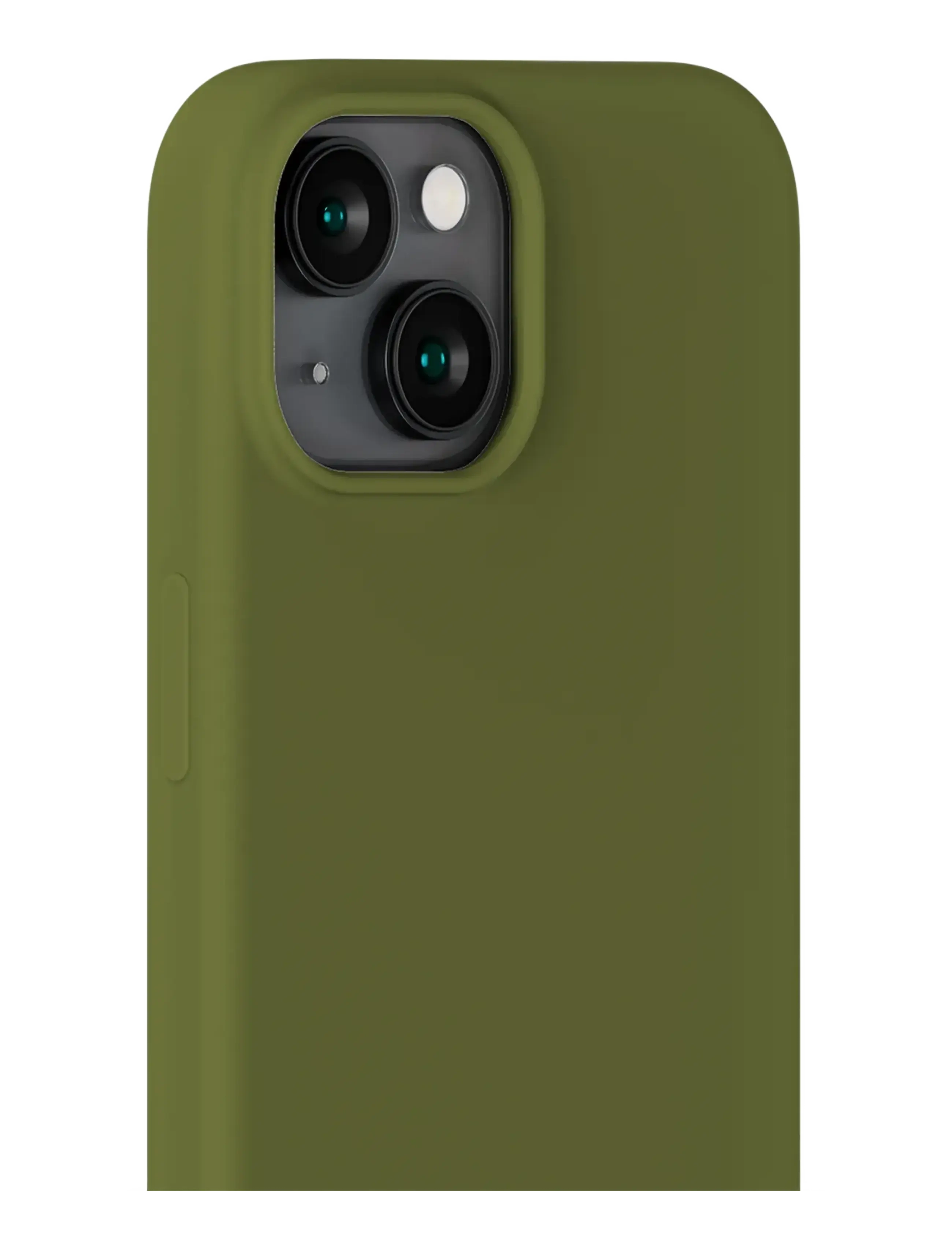Holdit - Silicone Case iPhone 15 - telefonide ümbrised - pickled green - 3