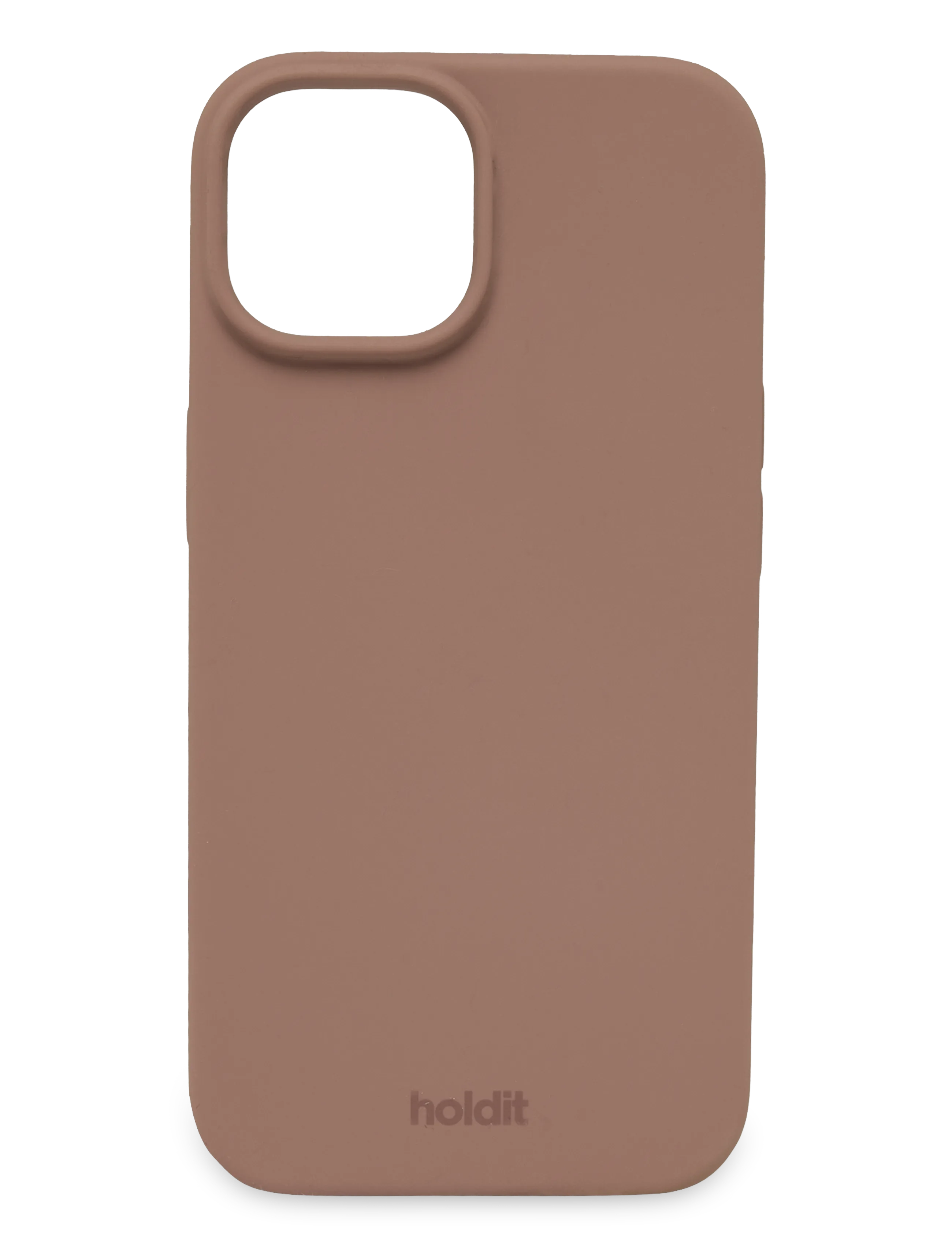 Holdit Silicone Case iPhone 15 - Accessoarer - MAUVE / purple