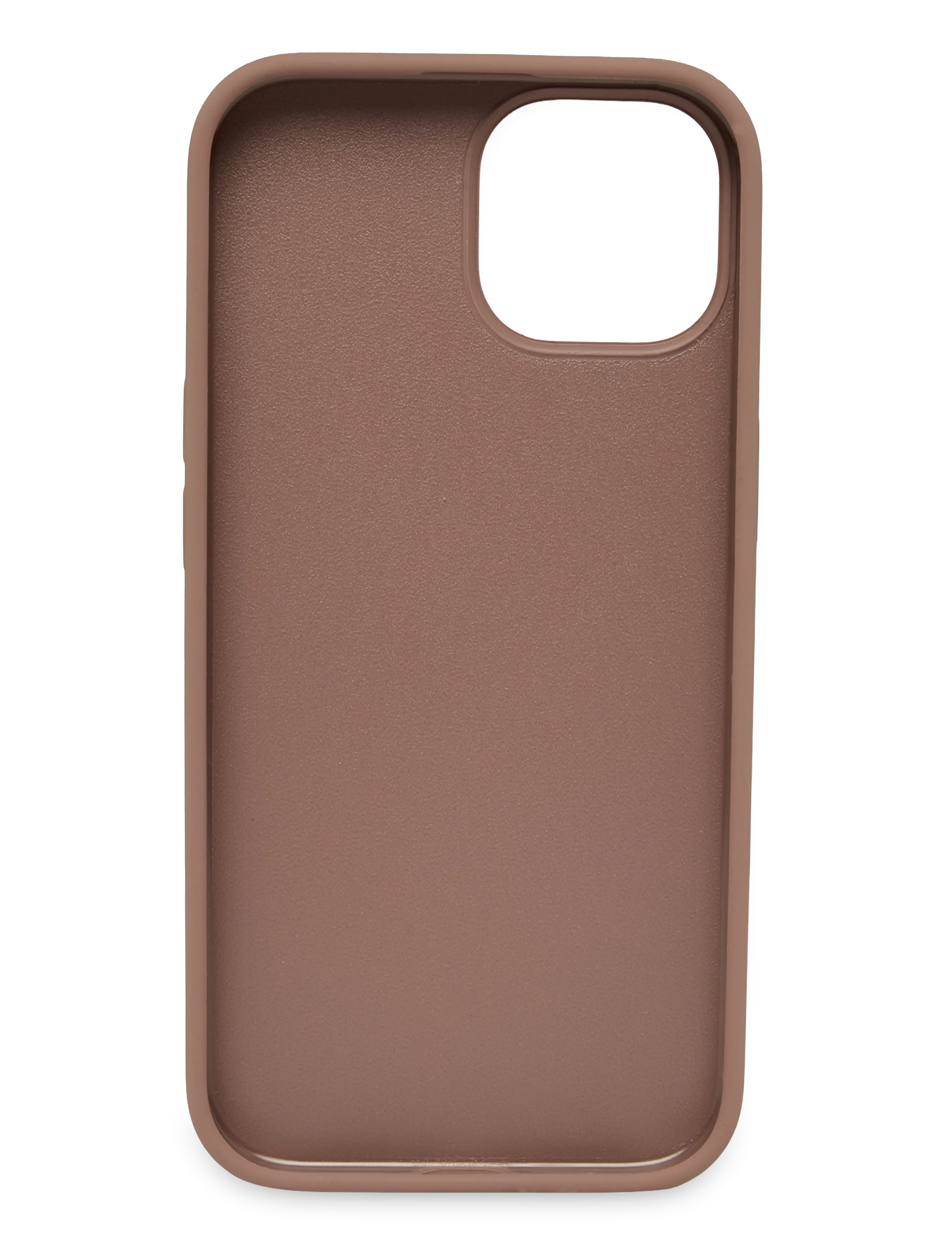 Holdit - Silicone Case iPhone 15 - mobilskal - mauve - 1