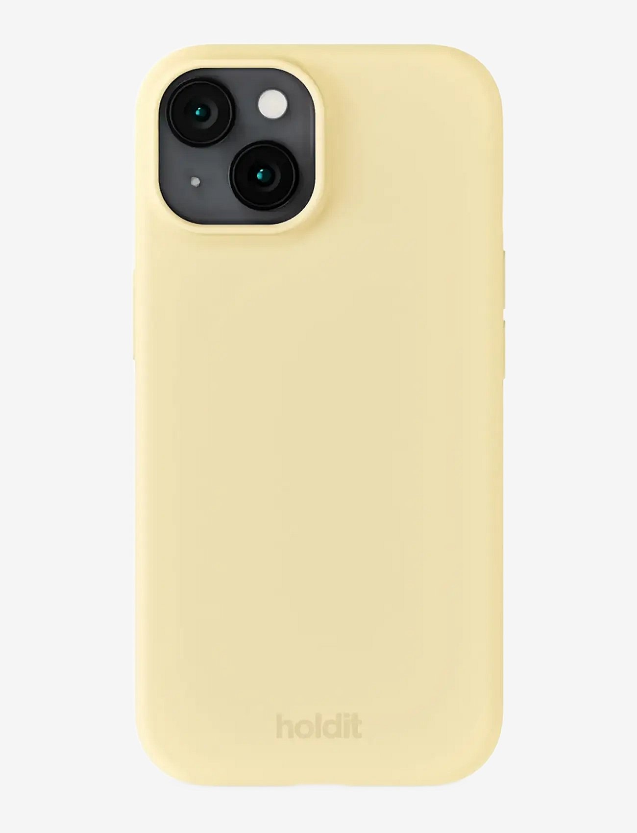 Holdit Silicone Case Iphone 15 - Yellow - IPHONE 15