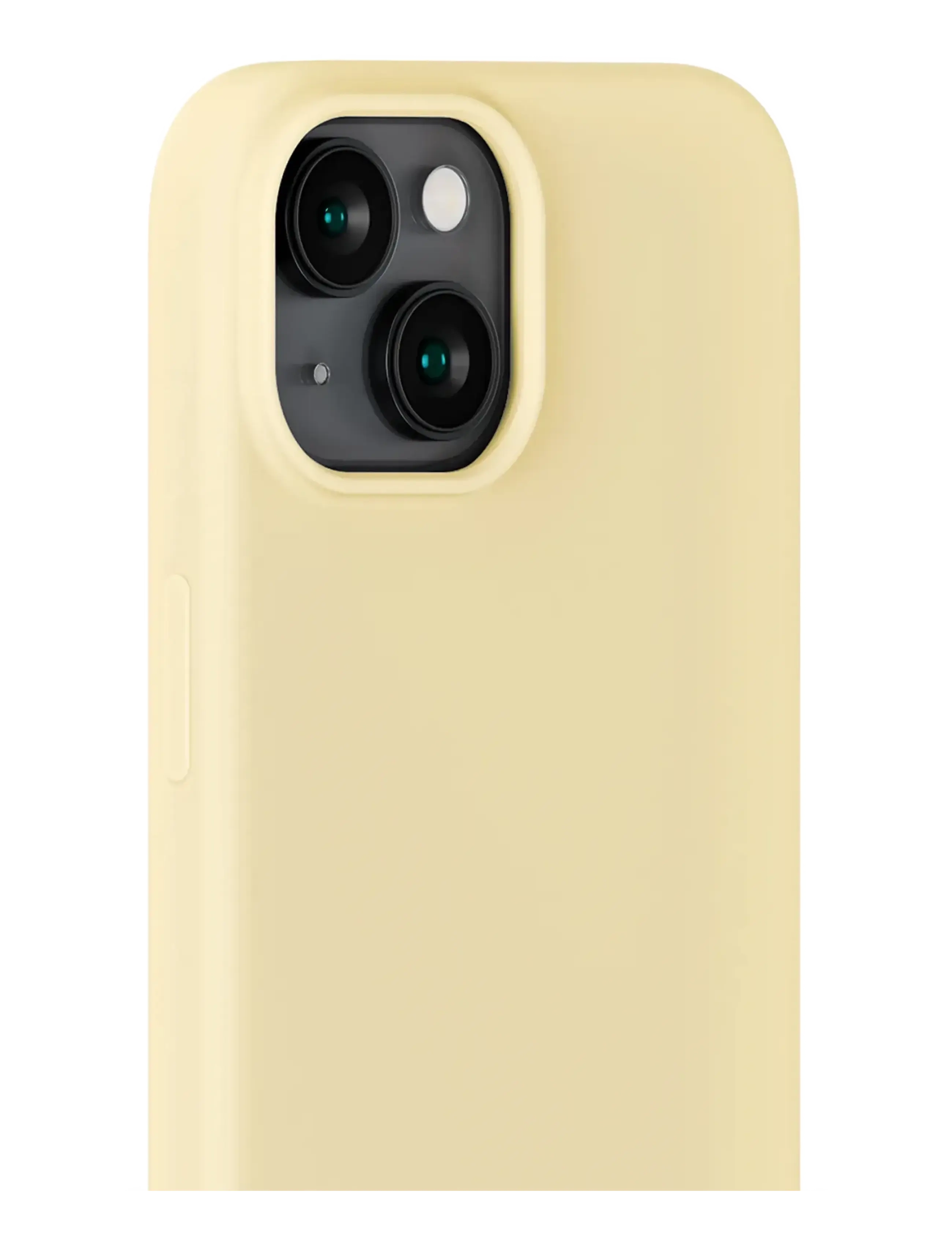 Holdit - Silicone Case iPhone 15 - telefonide ümbrised - butter yellow - 2