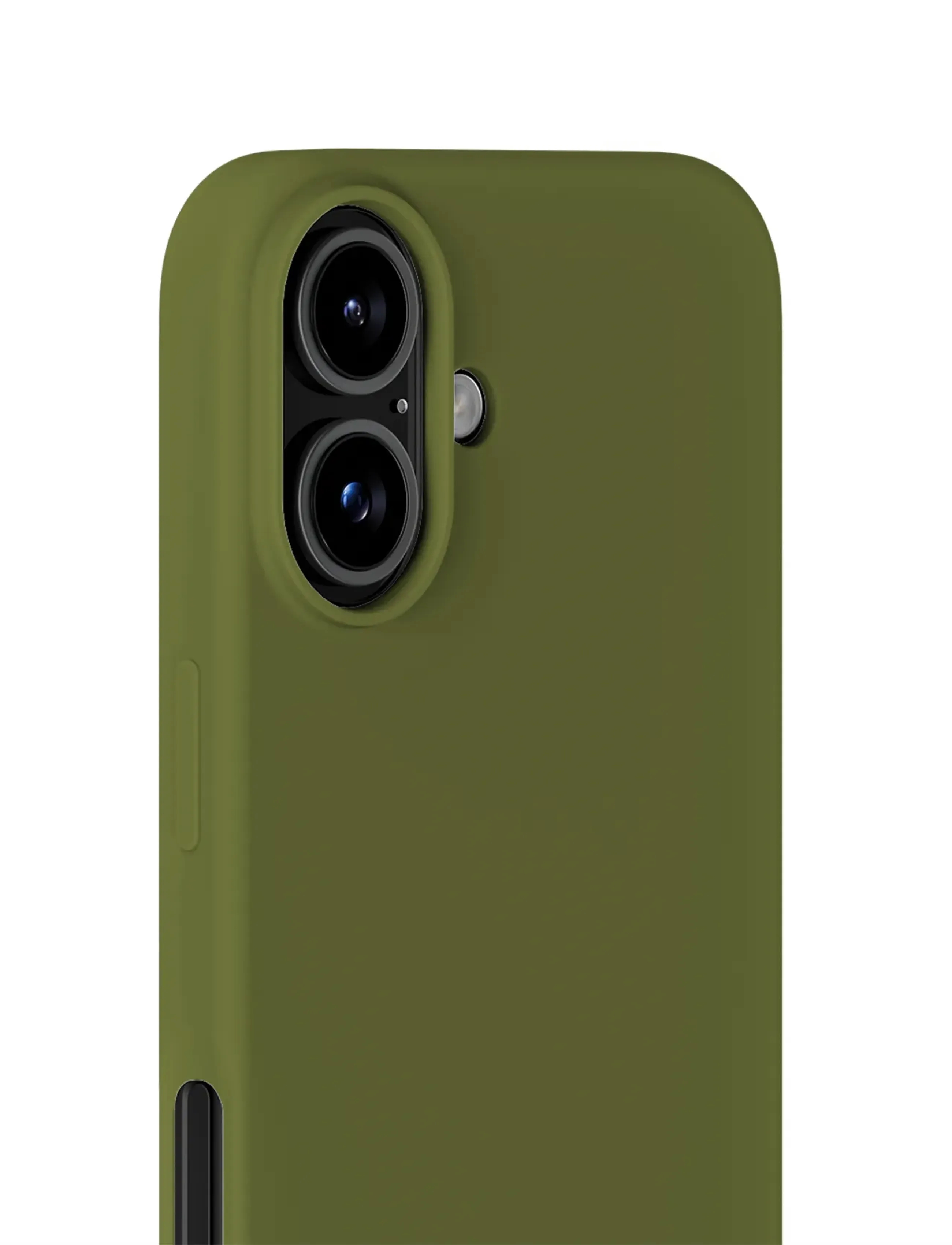 Holdit - Silicone Case iPhone 16 - telefonide ümbrised - pickled green - 3