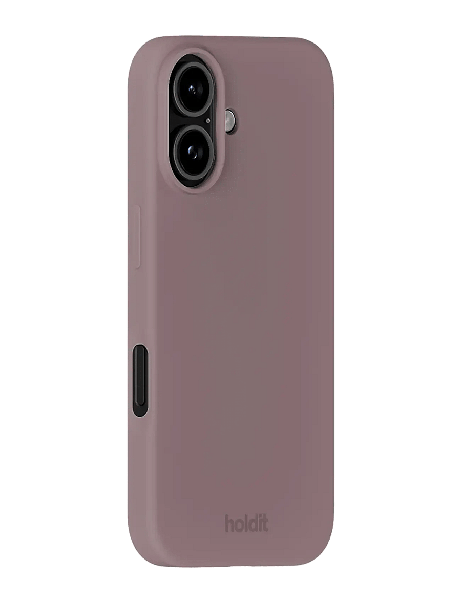Holdit - Silicone Case iPhone 16 - telefonide ümbrised - mauve - 1