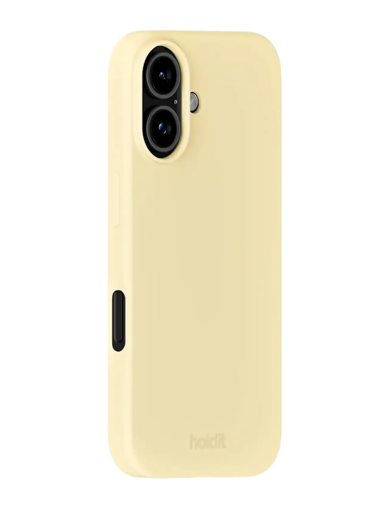 Holdit - Silicone Case iPhone 16 - telefonide ümbrised - butter yellow - 1