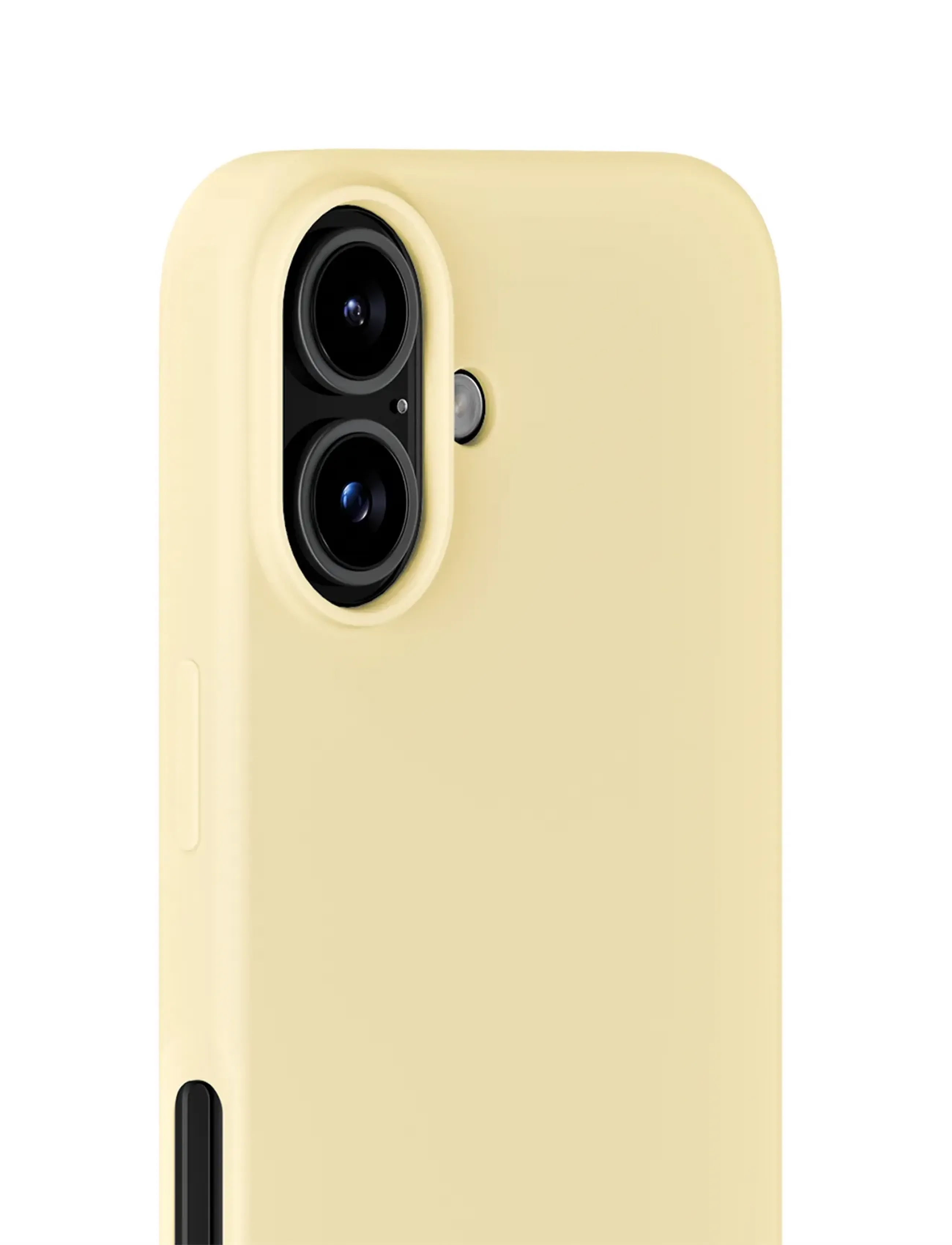 Holdit - Silicone Case iPhone 16 - telefonide ümbrised - butter yellow - 3