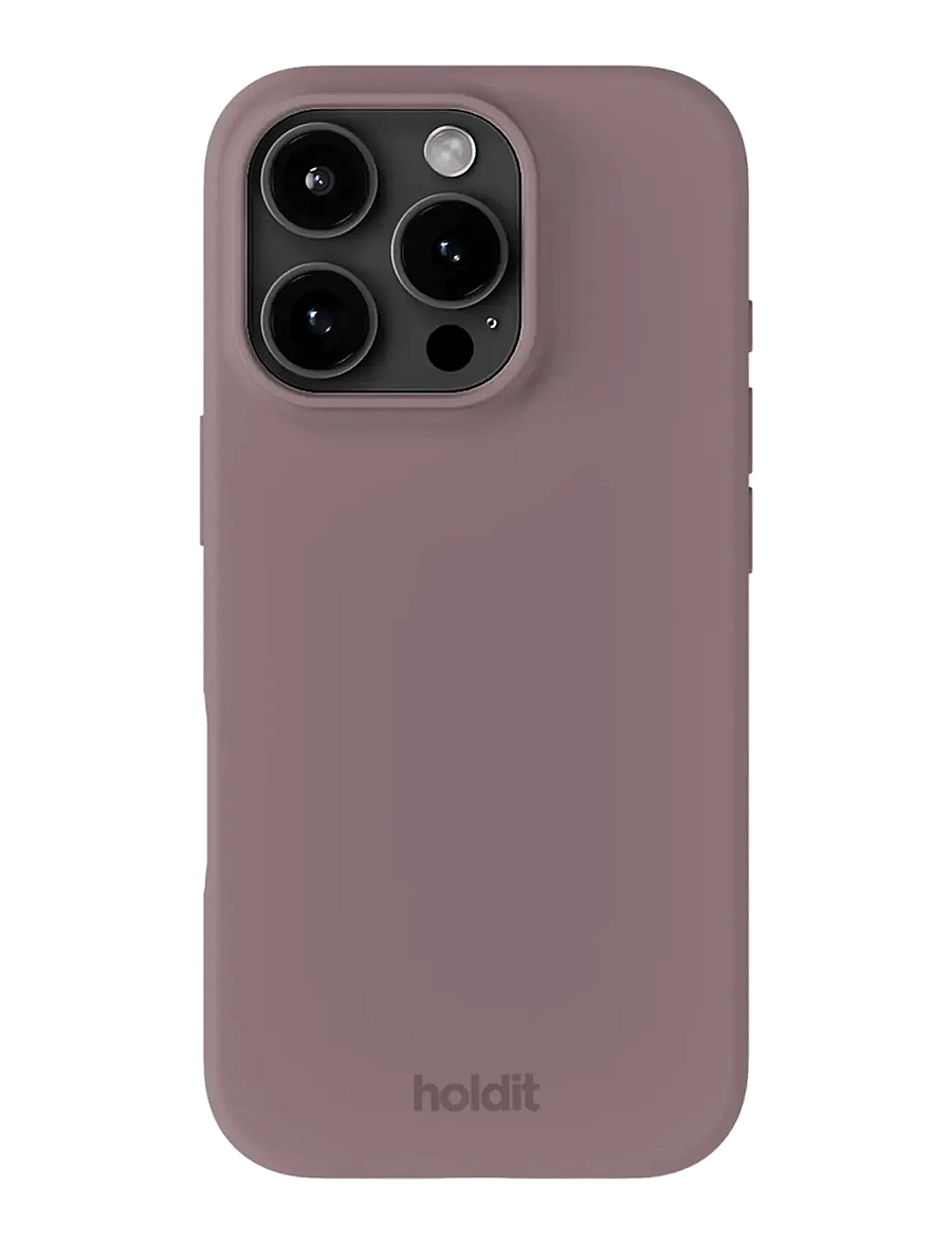 Holdit - Silicone Case iPhone 16 Pro - telefonide ümbrised - mauve - 0