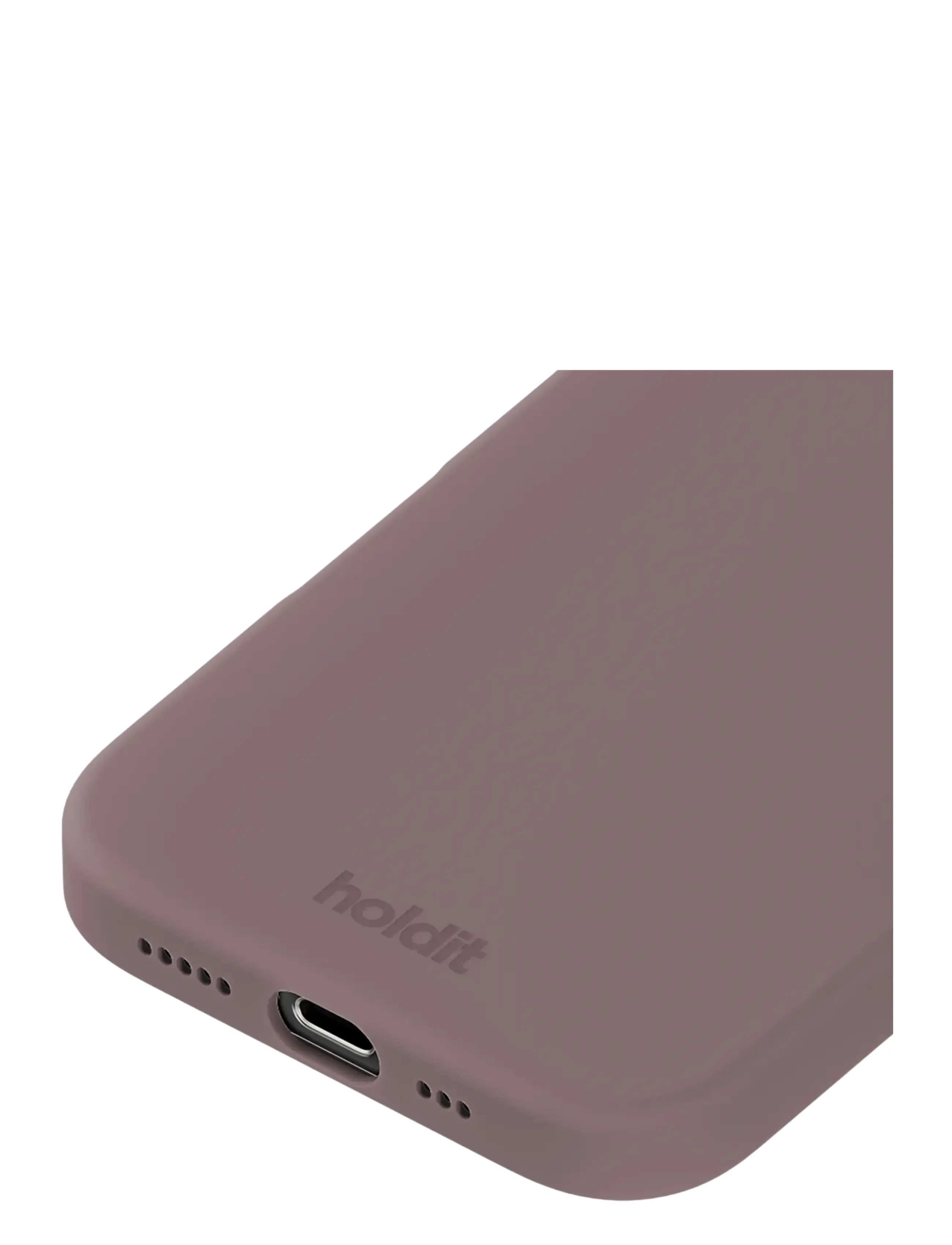 Holdit - Silicone Case iPhone 16 Pro - telefonide ümbrised - mauve - 3