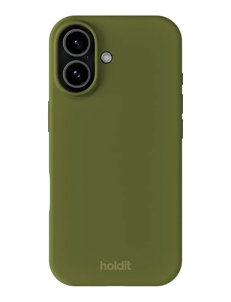 Holdit - Silicone Case iPhone 17 - telefonide ümbrised - pickled green - 0
