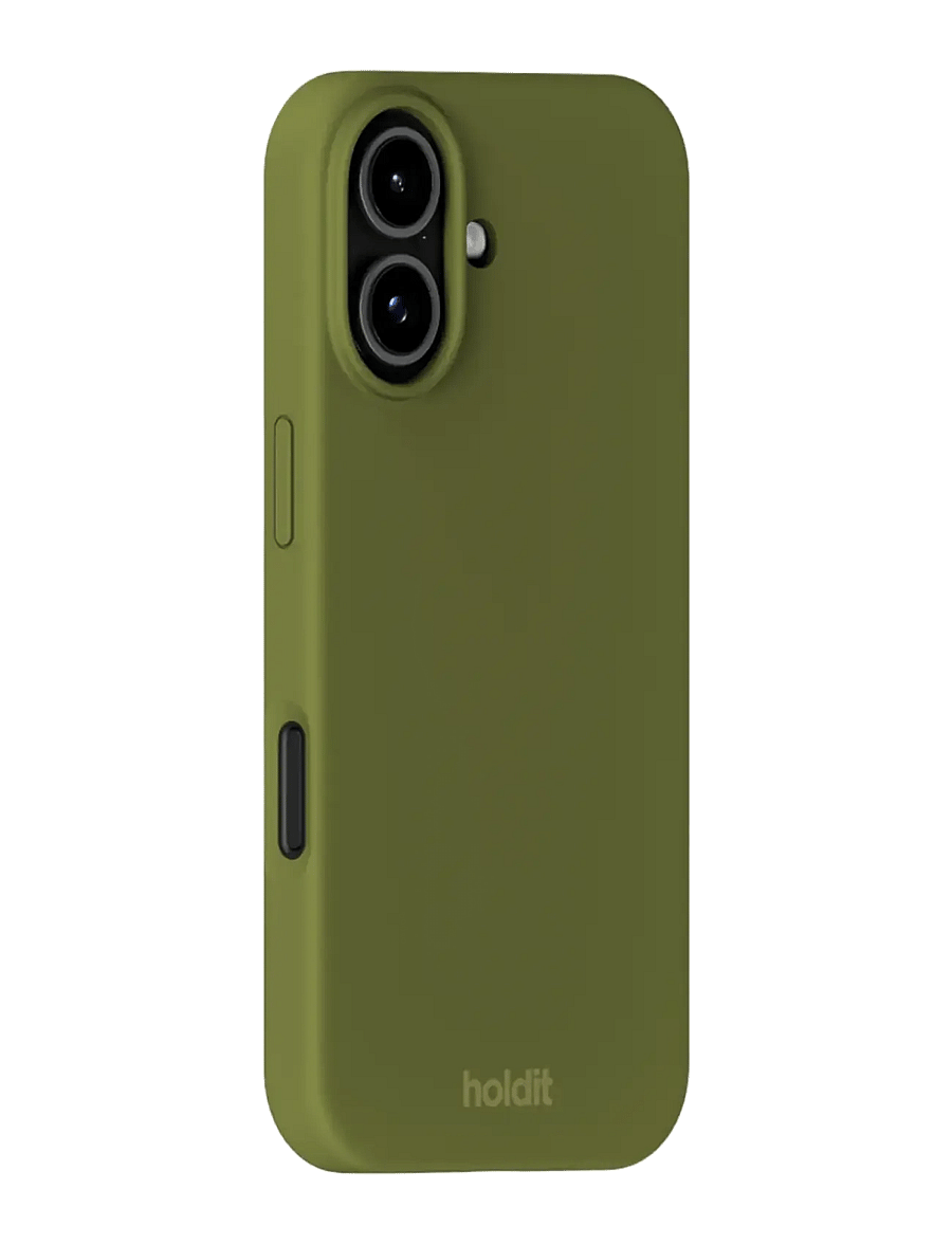 Holdit - Silicone Case iPhone 17 - telefonide ümbrised - pickled green - 1