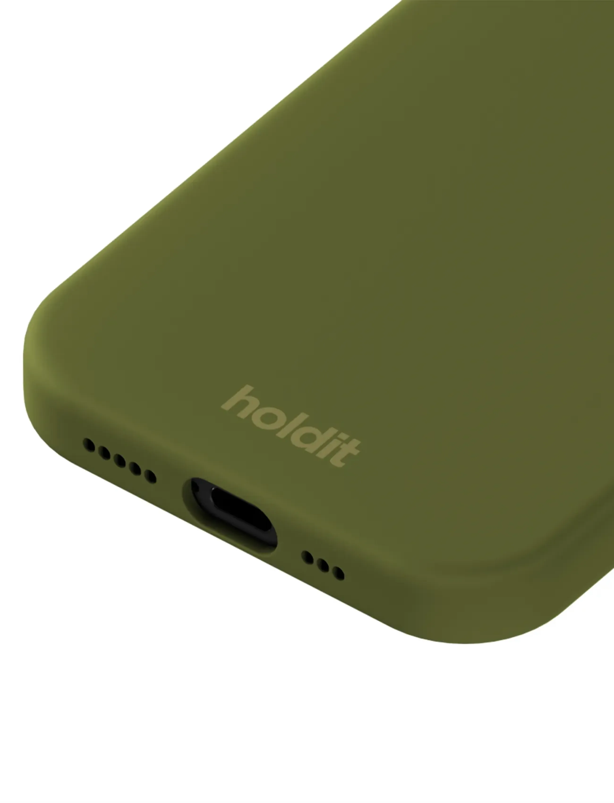 Holdit - Silicone Case iPhone 17 - telefonide ümbrised - pickled green - 2
