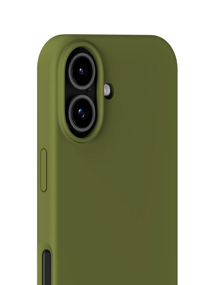 Holdit - Silicone Case iPhone 17 - telefonide ümbrised - pickled green - 3