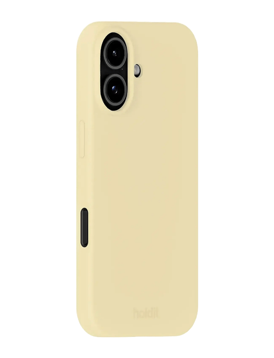 Holdit - Silicone Case iPhone 17 - telefonide ümbrised - butter yellow - 1