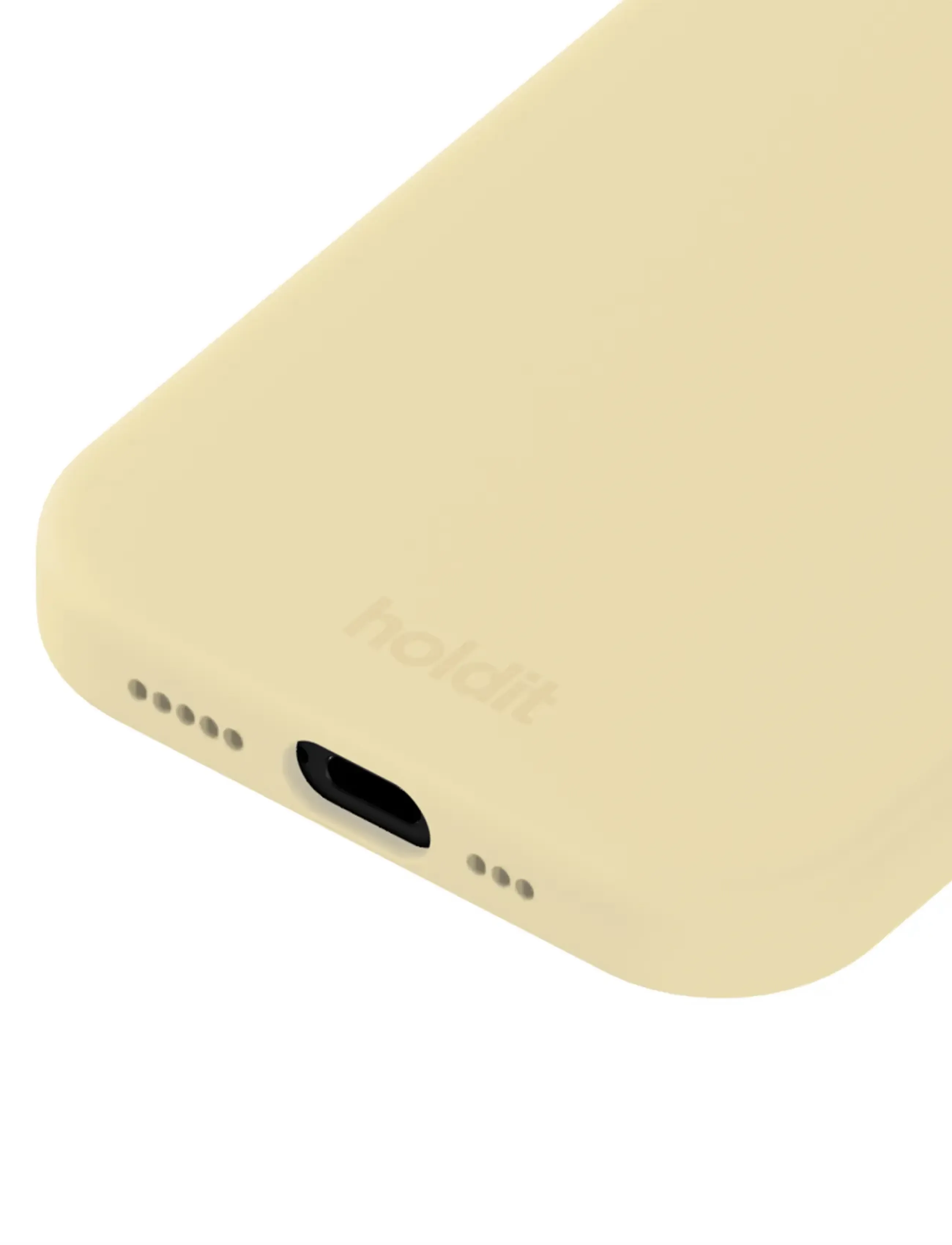 Holdit - Silicone Case iPhone 17 - telefonide ümbrised - butter yellow - 2