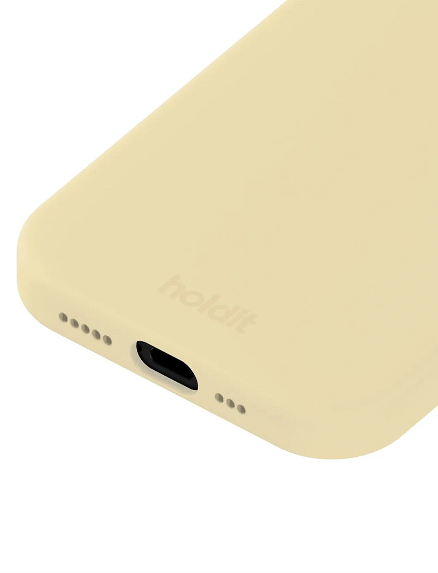 Holdit - Silicone Case iPhone 17 - telefonide ümbrised - butter yellow - 2