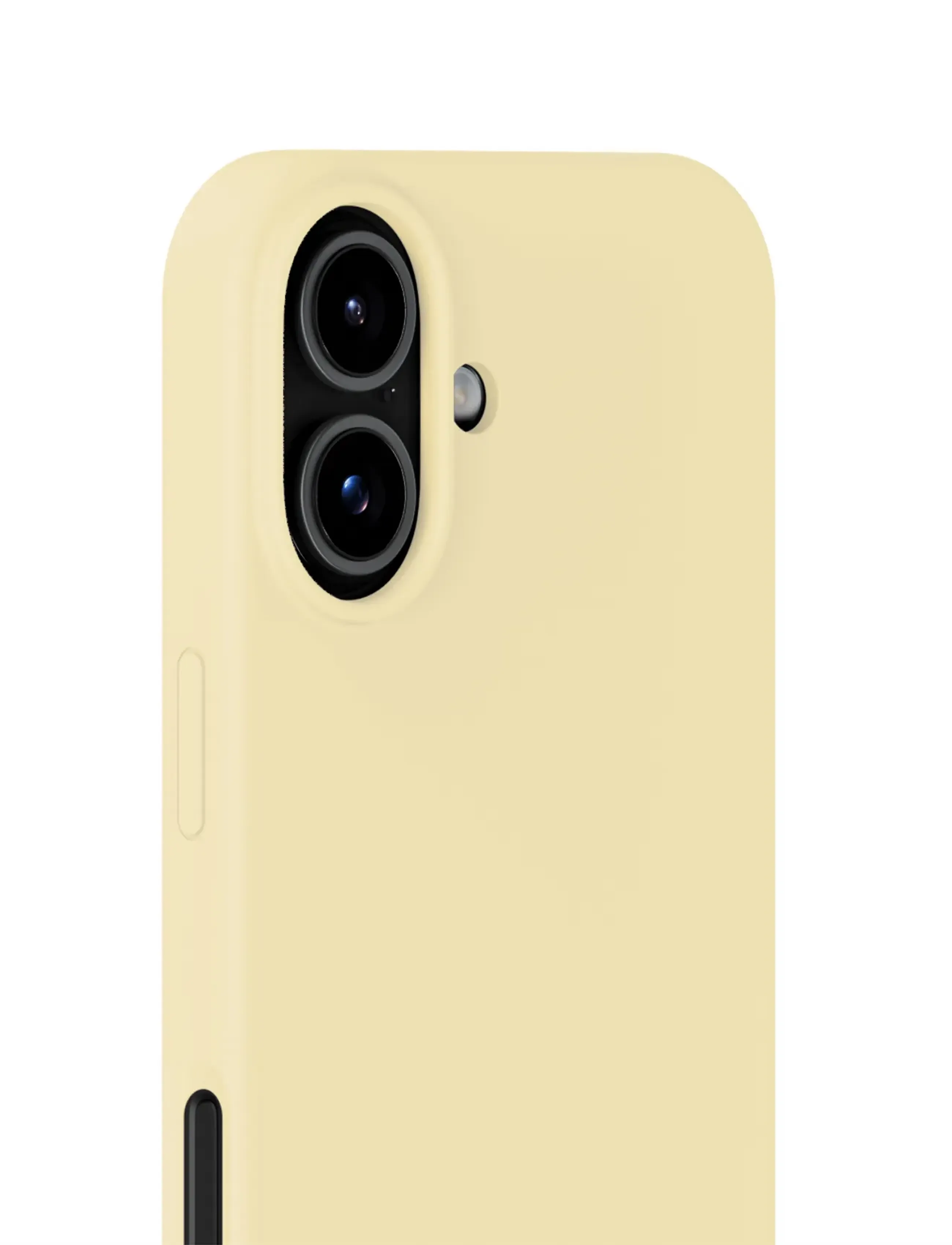 Holdit - Silicone Case iPhone 17 - telefonide ümbrised - butter yellow - 3
