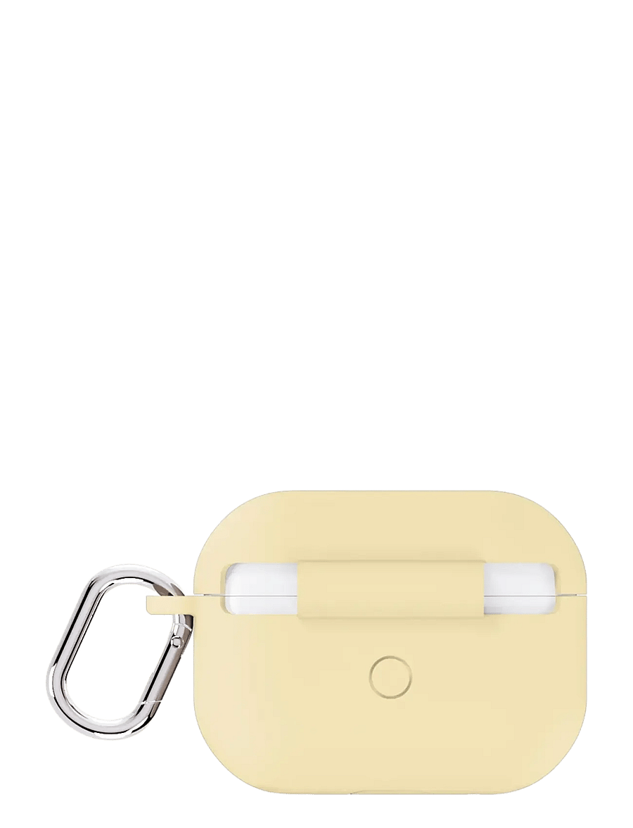 Holdit - Silicone Case Solid AirPods Pro 1&2 - airpodsi ümbriseid - butter yellow - 1
