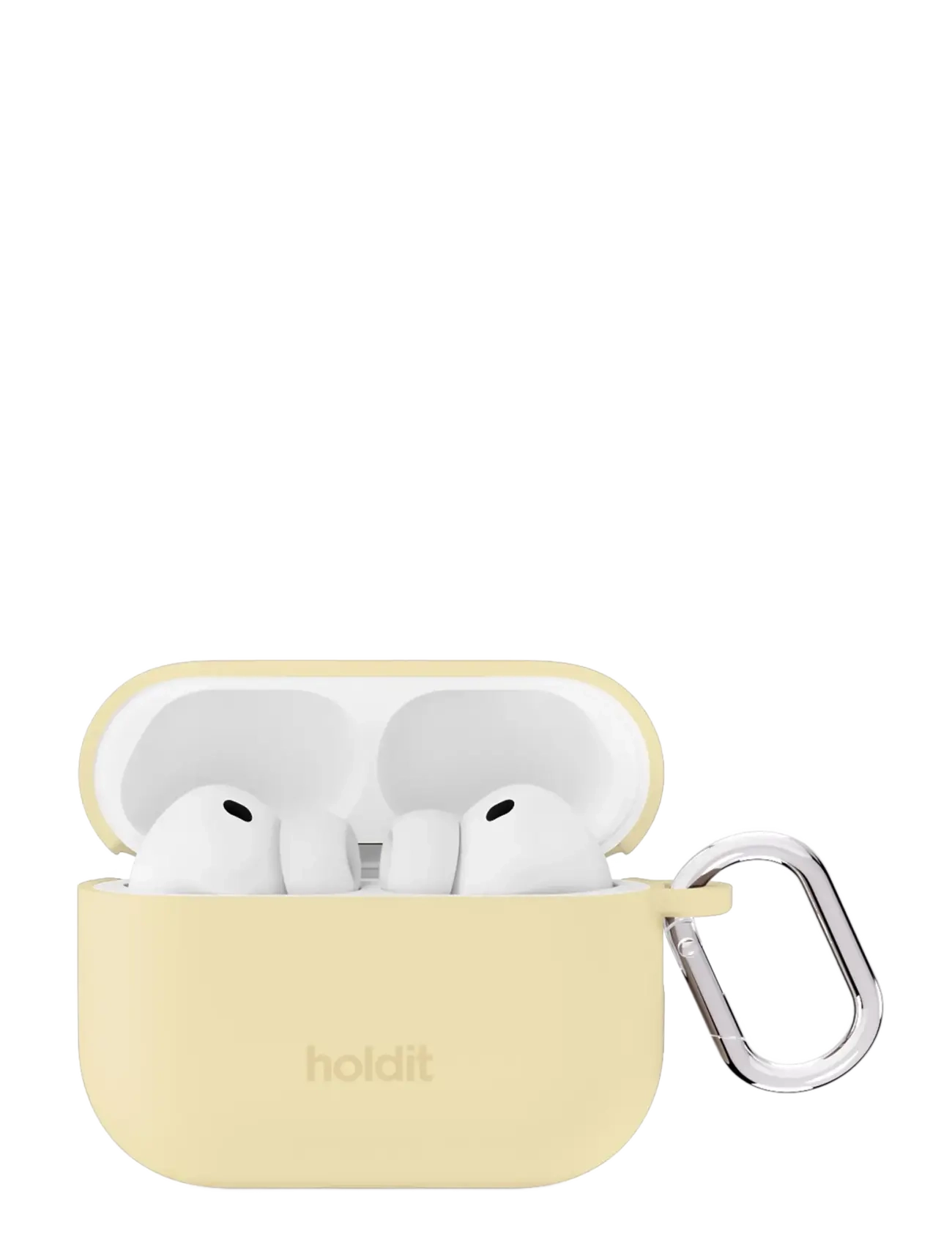 Holdit Silicone Case Solid AirPods Pro 3 - Põhirõivad - BUTTER YELLOW / yellow