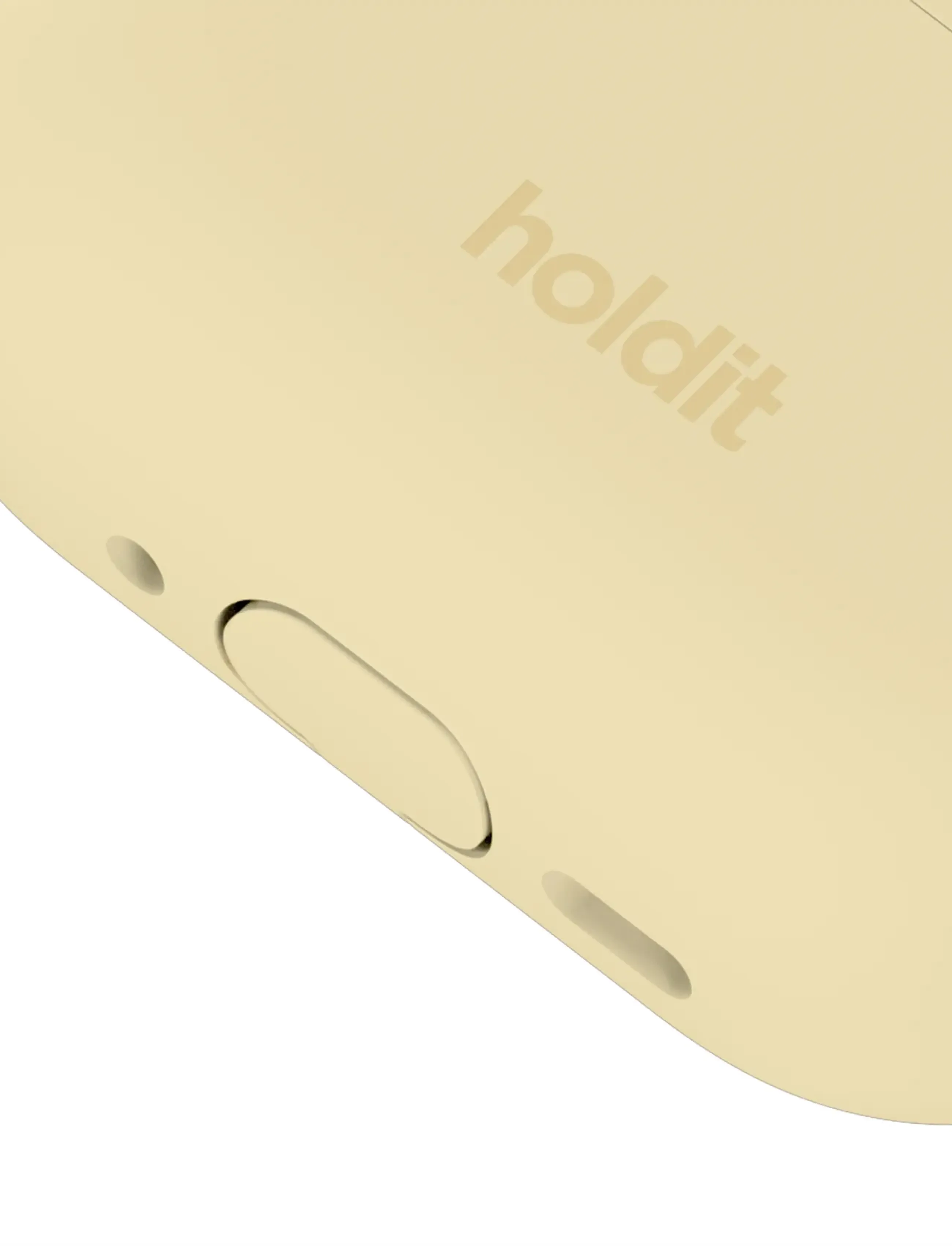 Holdit - Silicone Case Solid AirPods Pro 3 - airpodsi ümbriseid - butter yellow - 2