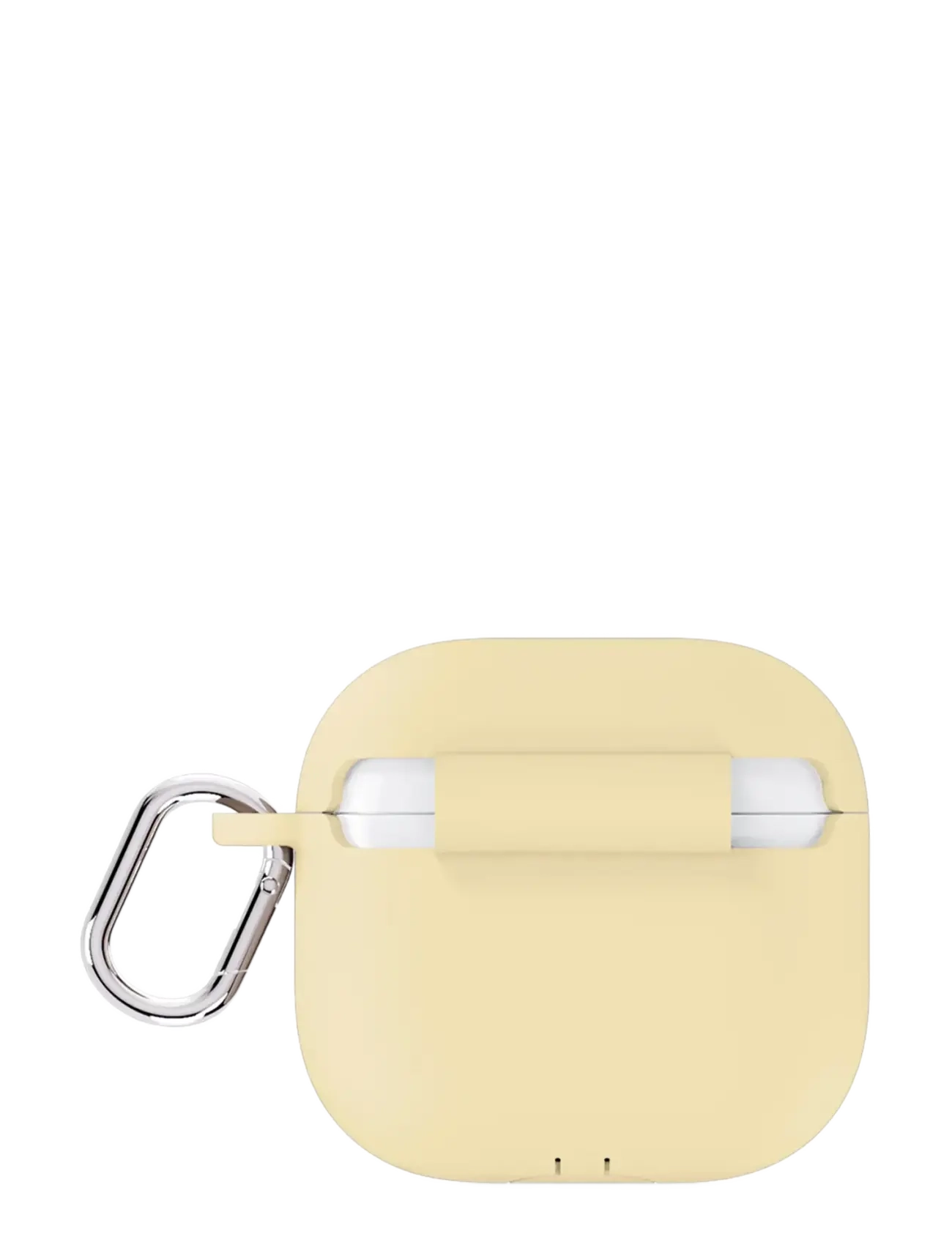 Holdit - Silicone Case Solid AirPods 4 - airpodsi ümbriseid - butter yellow - 1