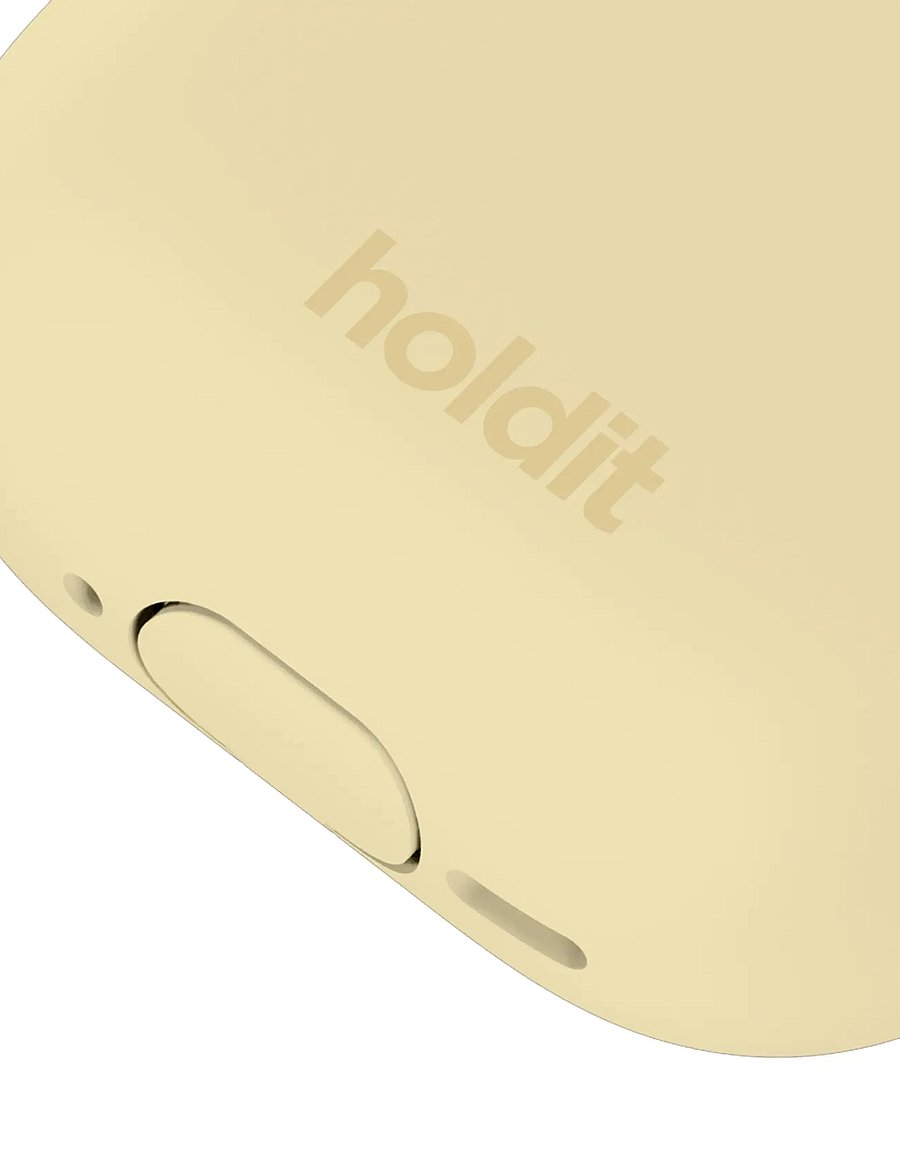Holdit - Silicone Case Solid AirPods 4 - airpodsi ümbriseid - butter yellow - 2