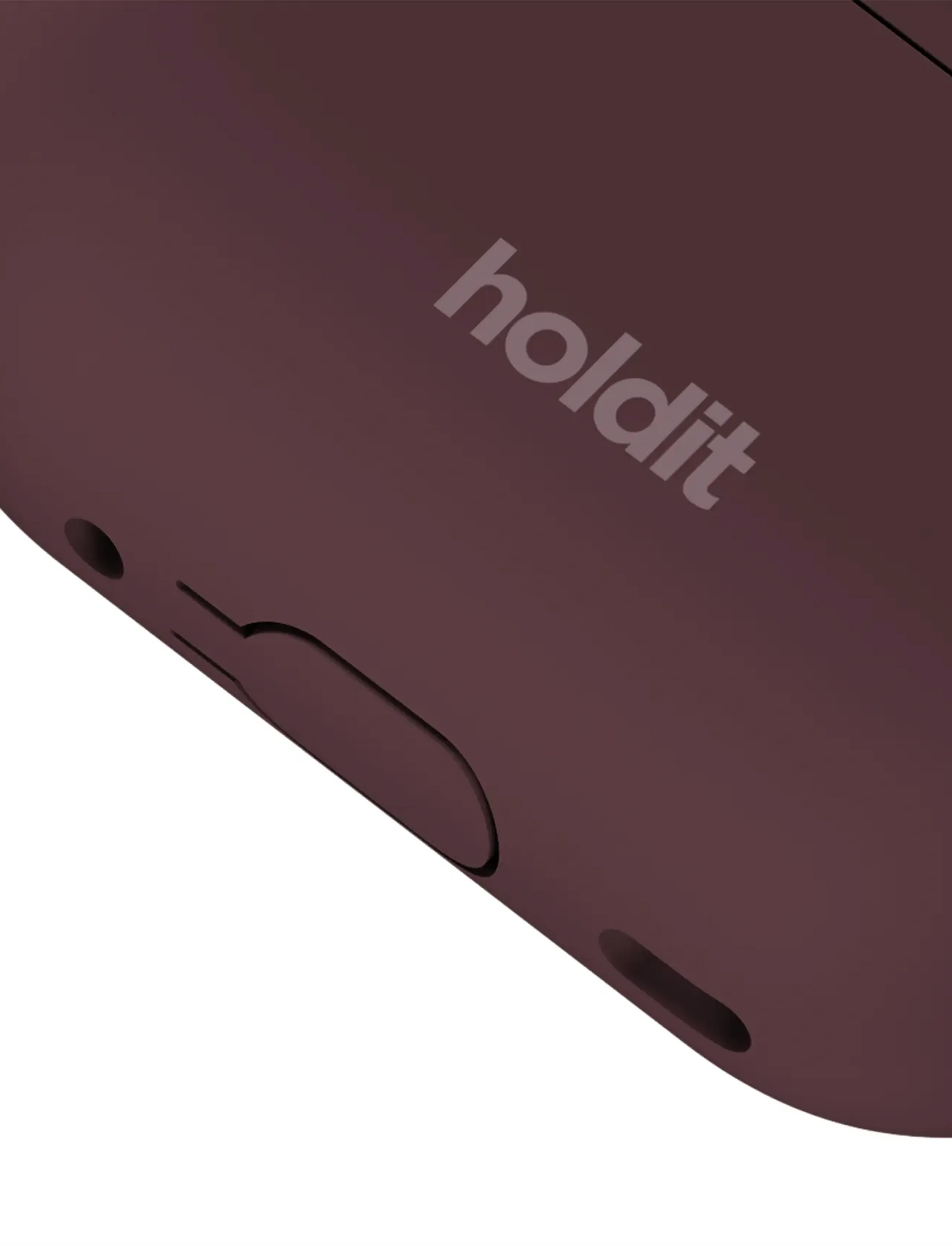 Holdit - Silicone Case Solid AirPods Pro 1&2 - airpodsi ümbriseid - bordeaux - 2