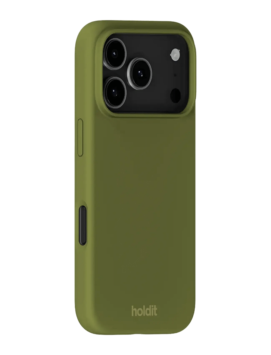 Holdit - Silicone Case iPhone 18 Pro/17 Pro - telefonide ümbrised - pickled green - 1