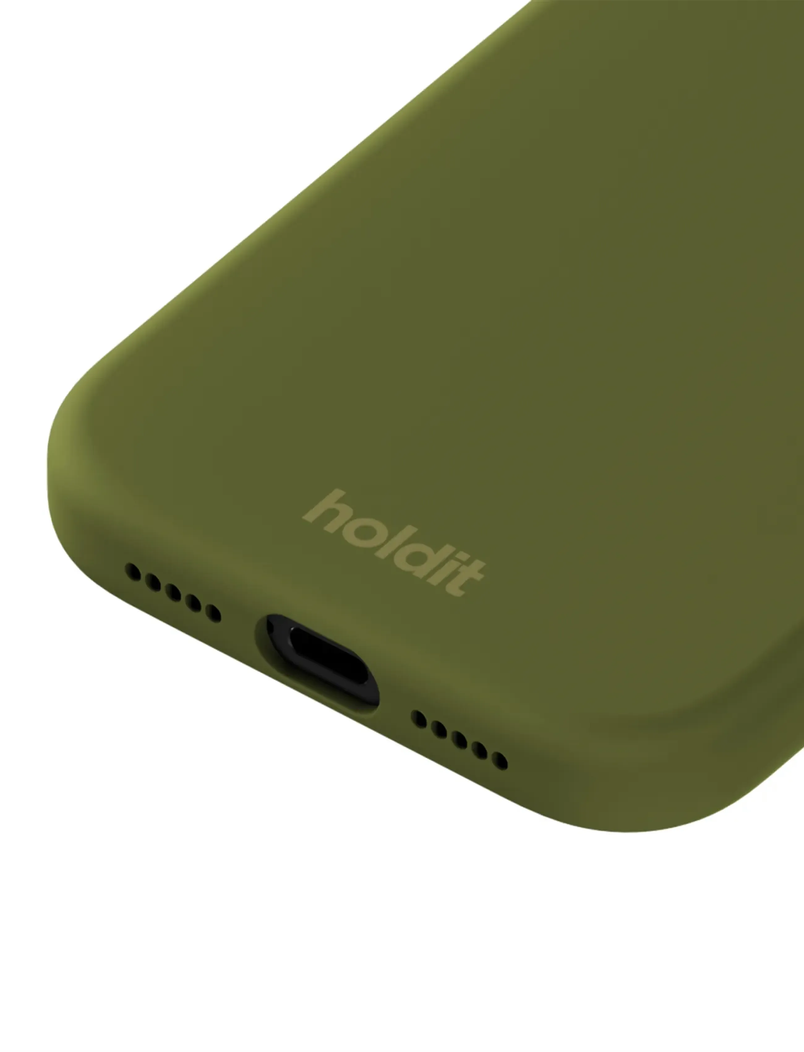 Holdit - Silicone Case iPhone 18 Pro/17 Pro - telefonide ümbrised - pickled green - 2