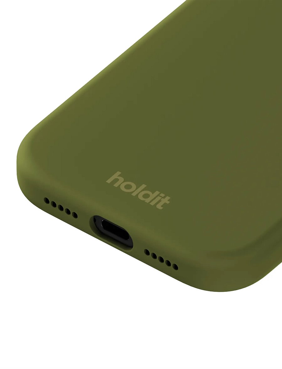 Holdit - Silicone Case iPhone 18 Pro/17 Pro - telefonide ümbrised - pickled green - 2