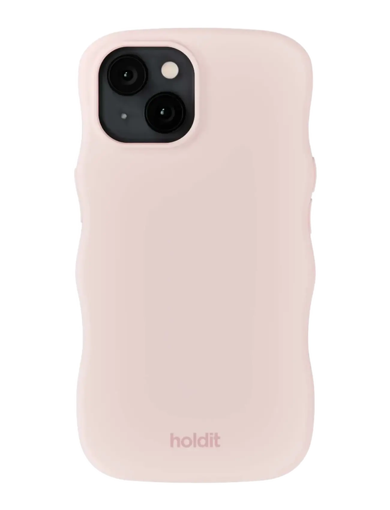 Holdit Wavy Silicone MagSafe Cpt IPH17e/16e/15/14/13 - Põhirõivad - BALLERINA PINK / pink/rose