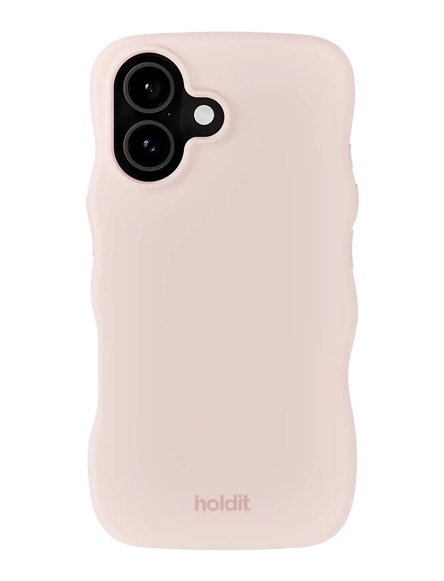 Holdit - Wavy Case Silicone MagSafe Cpt. IPH 17 - telefonide ümbrised - ballerina pink - 0
