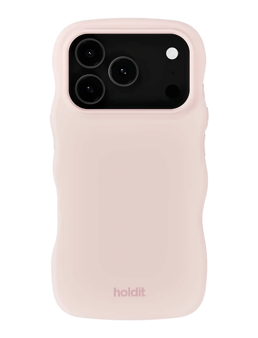 Holdit - Wavy Silicone MagSafe C. IPH18ProMax/17ProMax - telefonide ümbrised - ballerina pink - 0