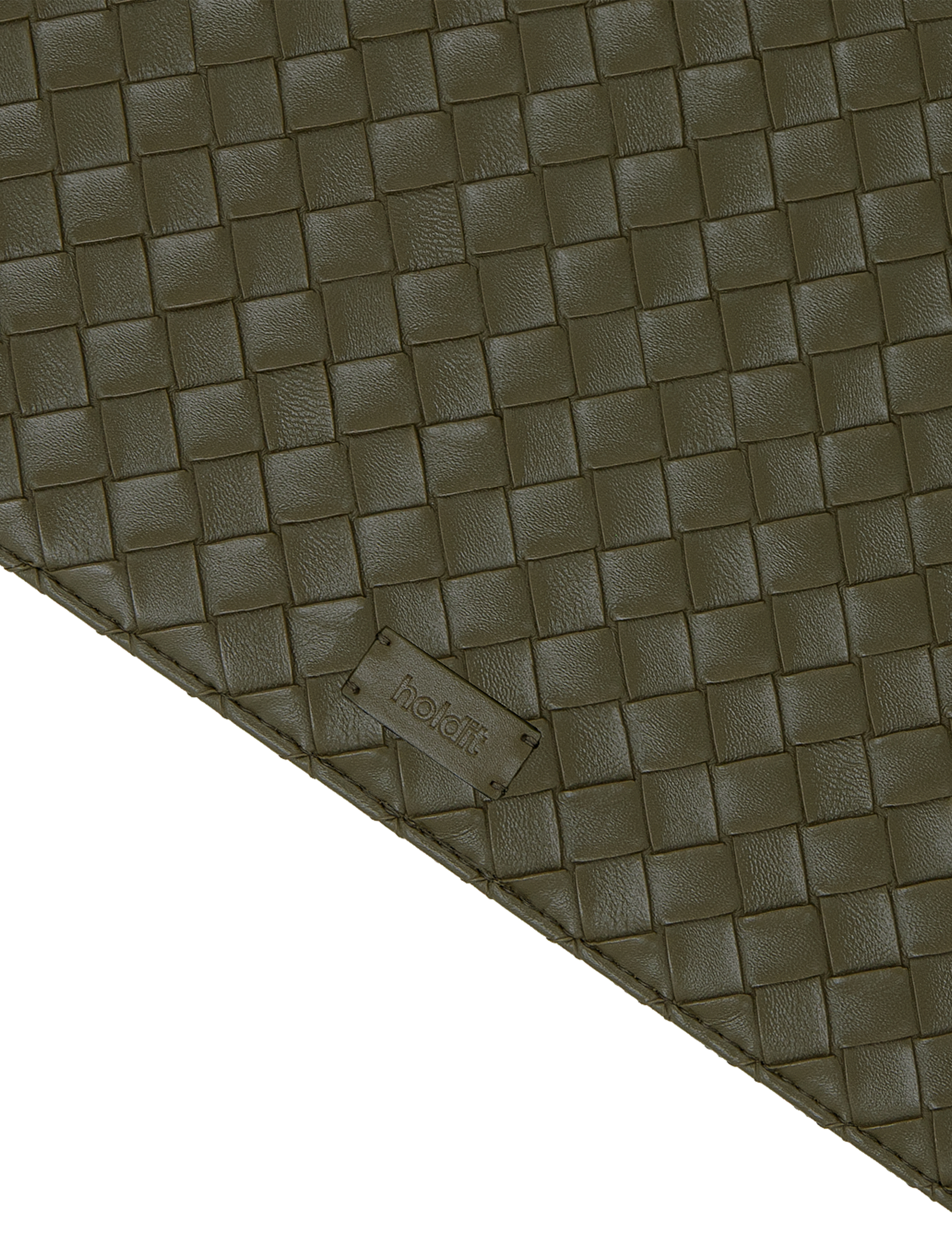 Holdit - Laptop Cases 14" Woven - olive brine - 2