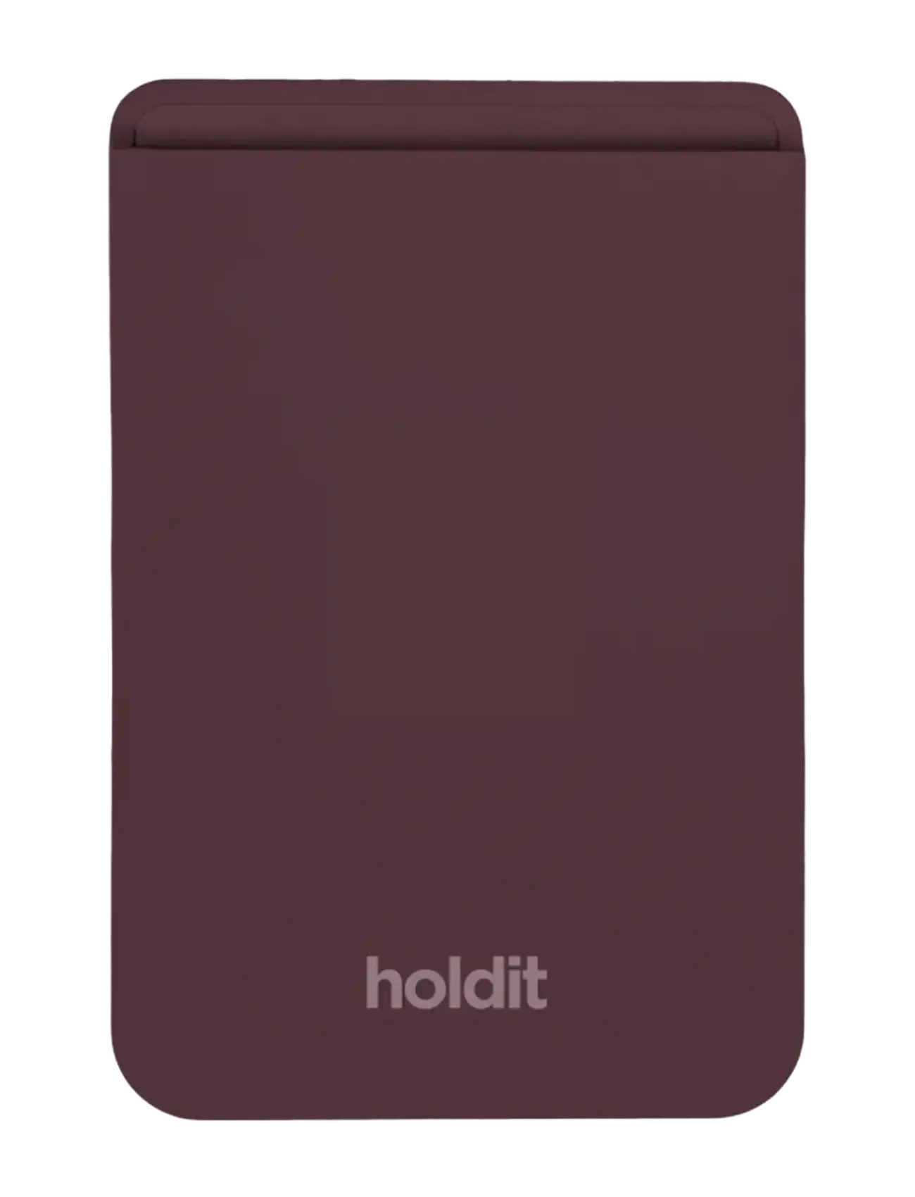 Holdit Card Holder Silicone, Magsafe Cpt. - Põhirõivad - BORDEAUX / burgundy