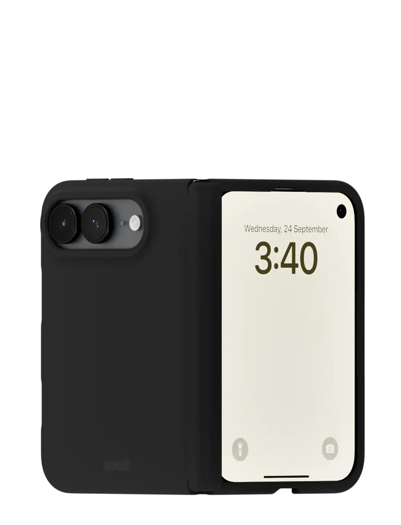 Holdit Fold Case Silicone IPH 18 Fold - Holdit - BLACK / black
