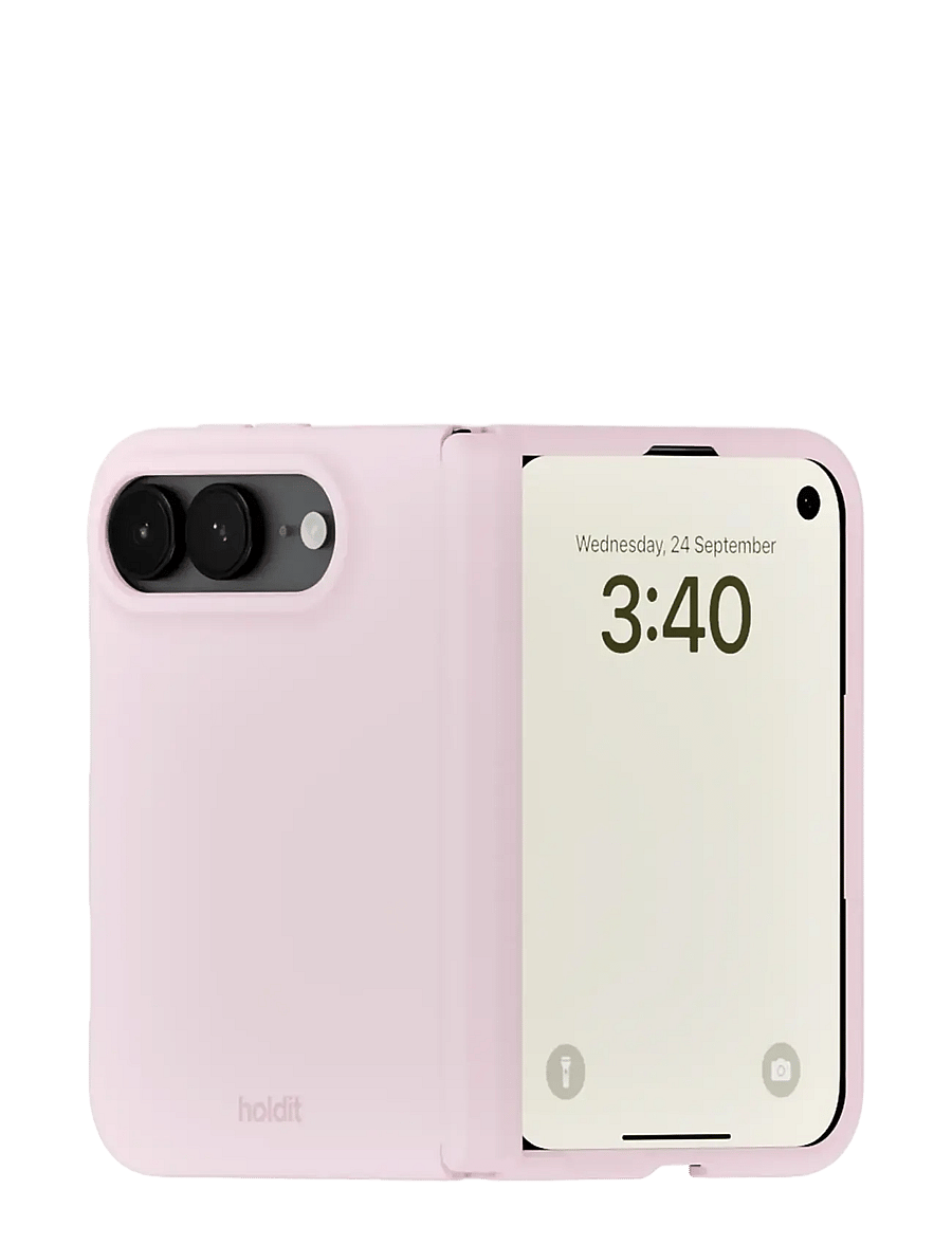 Holdit - Fold Case Silicone IPH 18 Fold - handyhüllen - pale pink - 0
