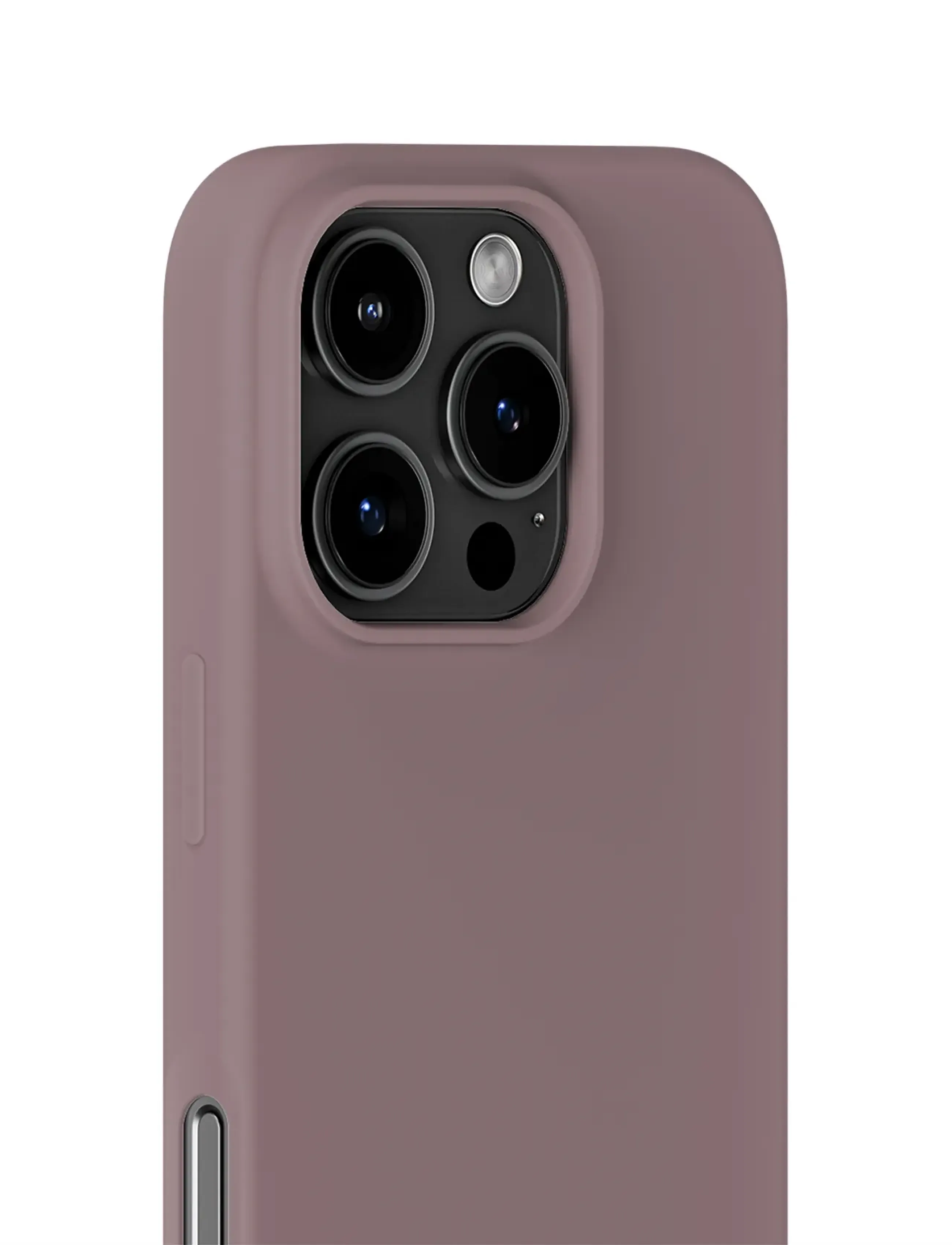 Holdit - Silicone Case iPhone 16 Pro Max - telefonide ümbrised - mauve - 3
