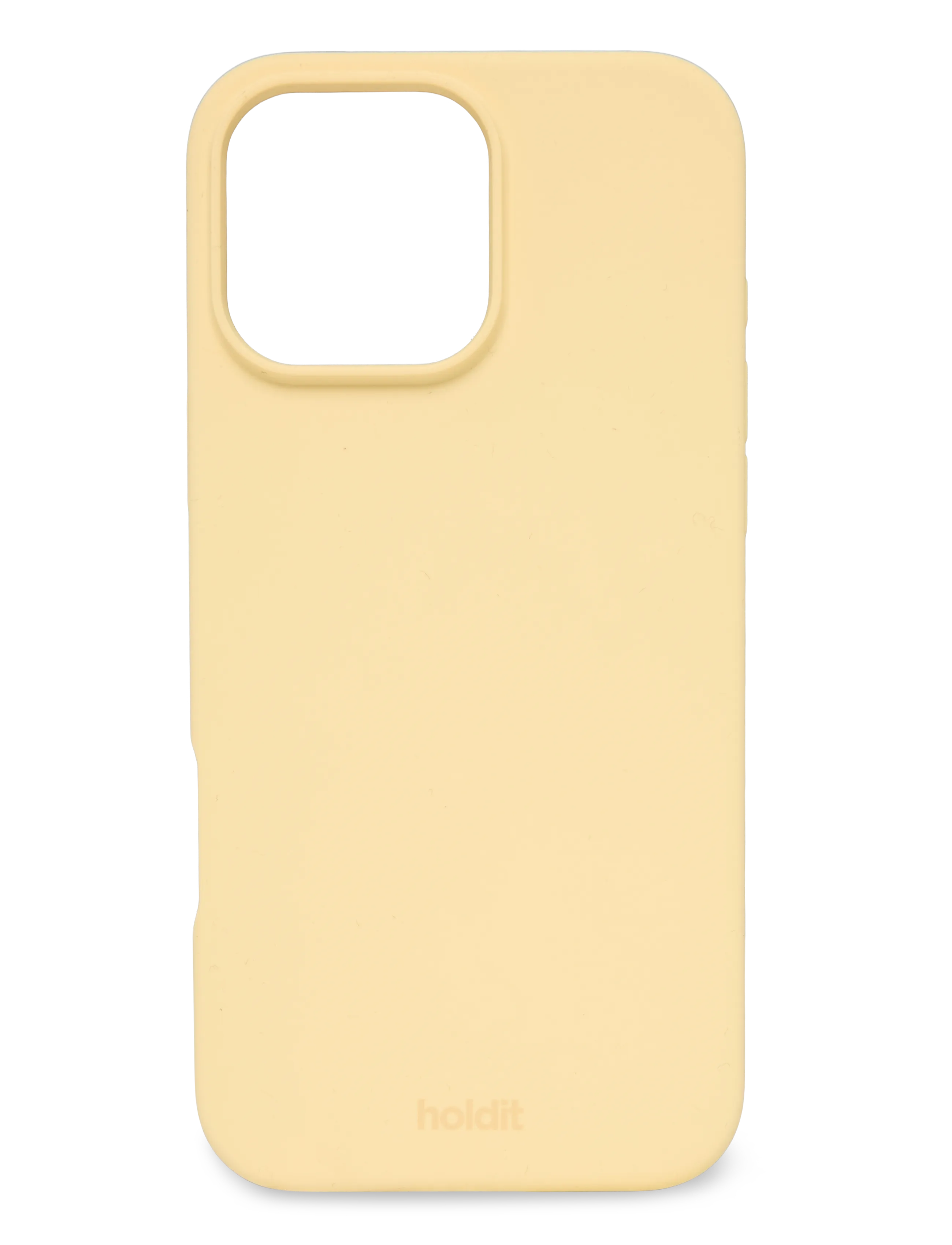 Holdit Silicone Case iPhone 16 Pro Max - Accessoarer - BUTTER YELLOW / yellow