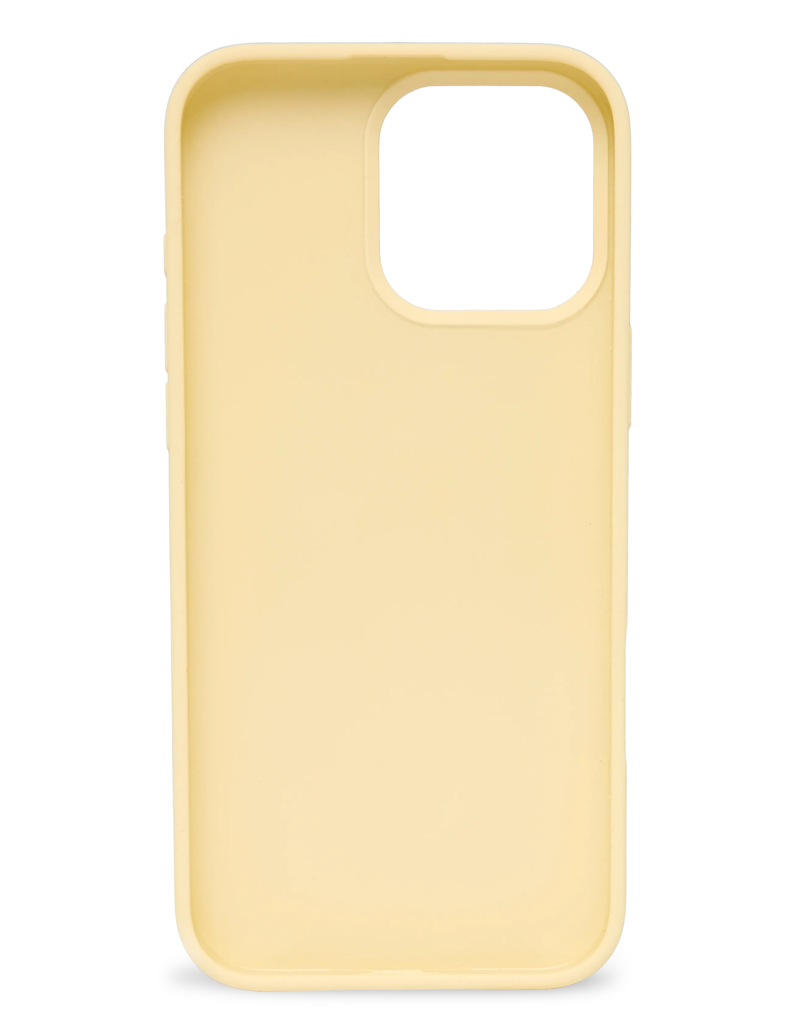 Holdit - Silicone Case iPhone 16 Pro Max - mobilskal - butter yellow - 1