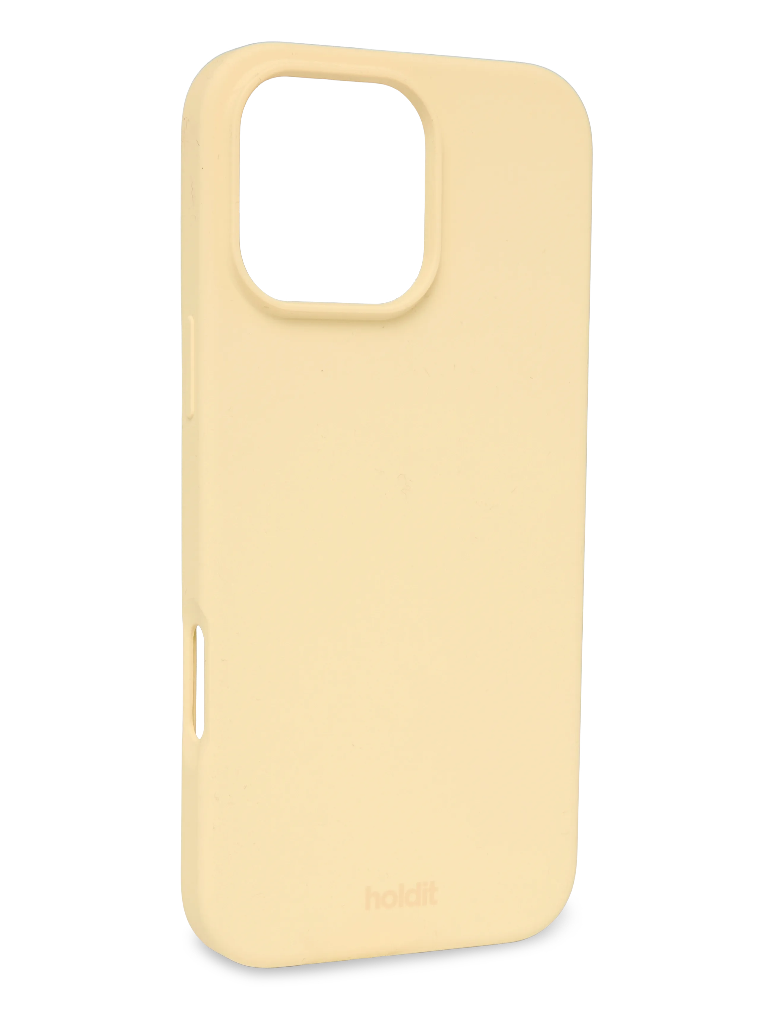 Holdit - Silicone Case iPhone 16 Pro Max - mobilskal - butter yellow - 2